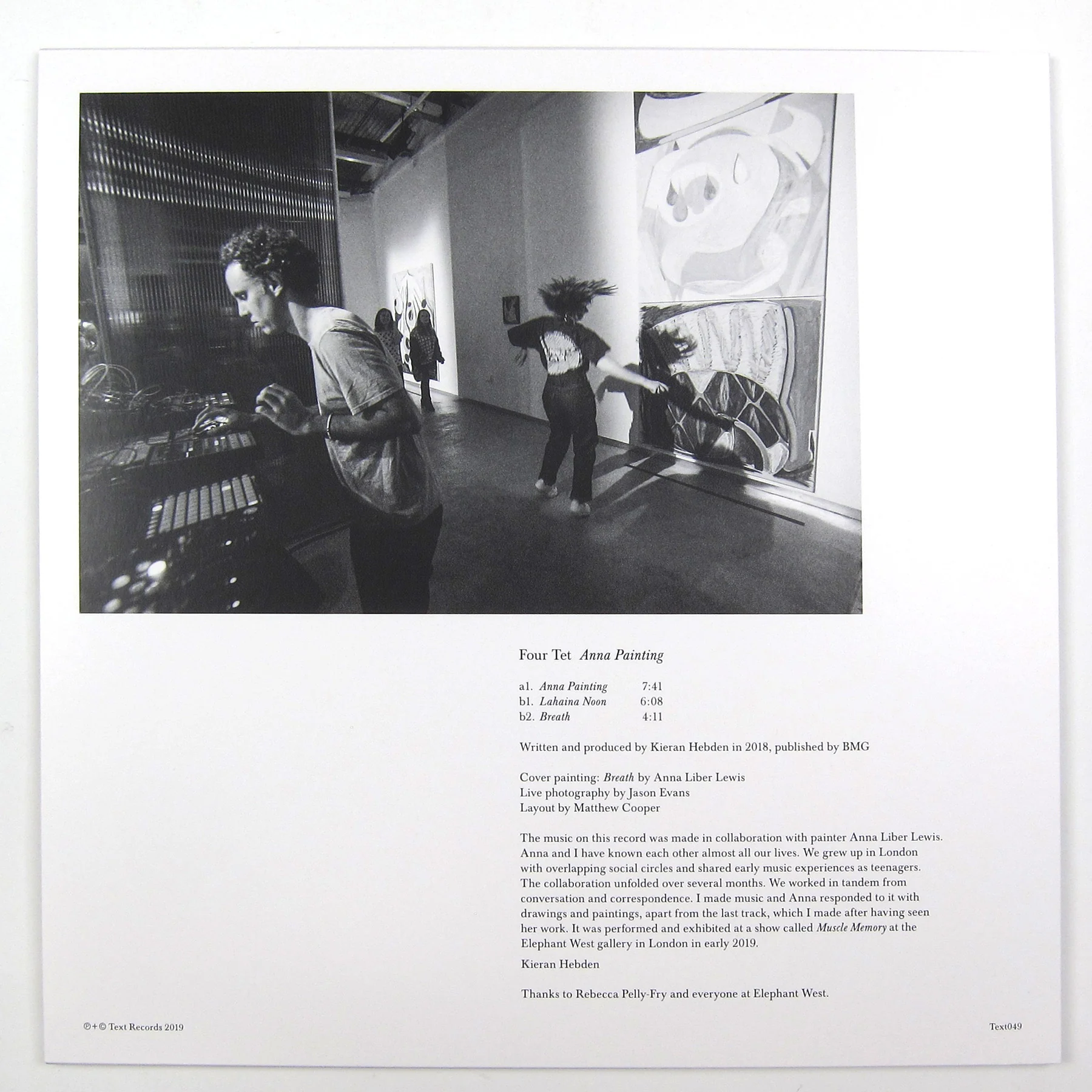 Four Tet: Anna Painting Vinyl 12" - Image 2