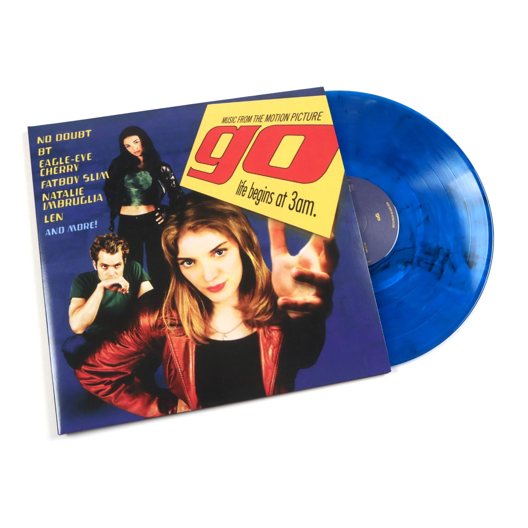 Go: Music From The Motion Picture (Blue Smoke Colored Vinyl) Vinyl 2LP - LIMIT 1 PER CUSTOMER