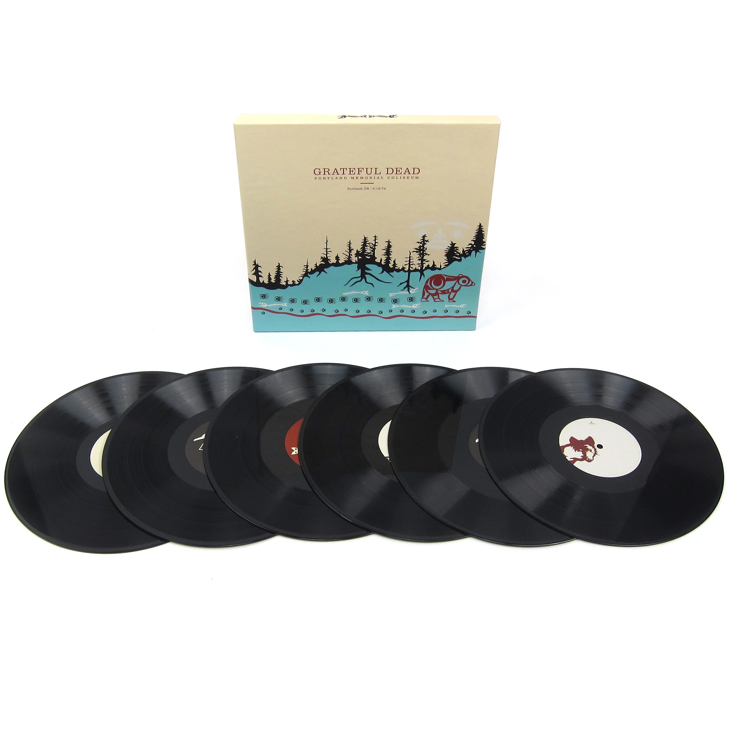 Grateful Dead: Portland Memorial Coliseum 5/19/74 (180g) Vinyl 6LP Boxset