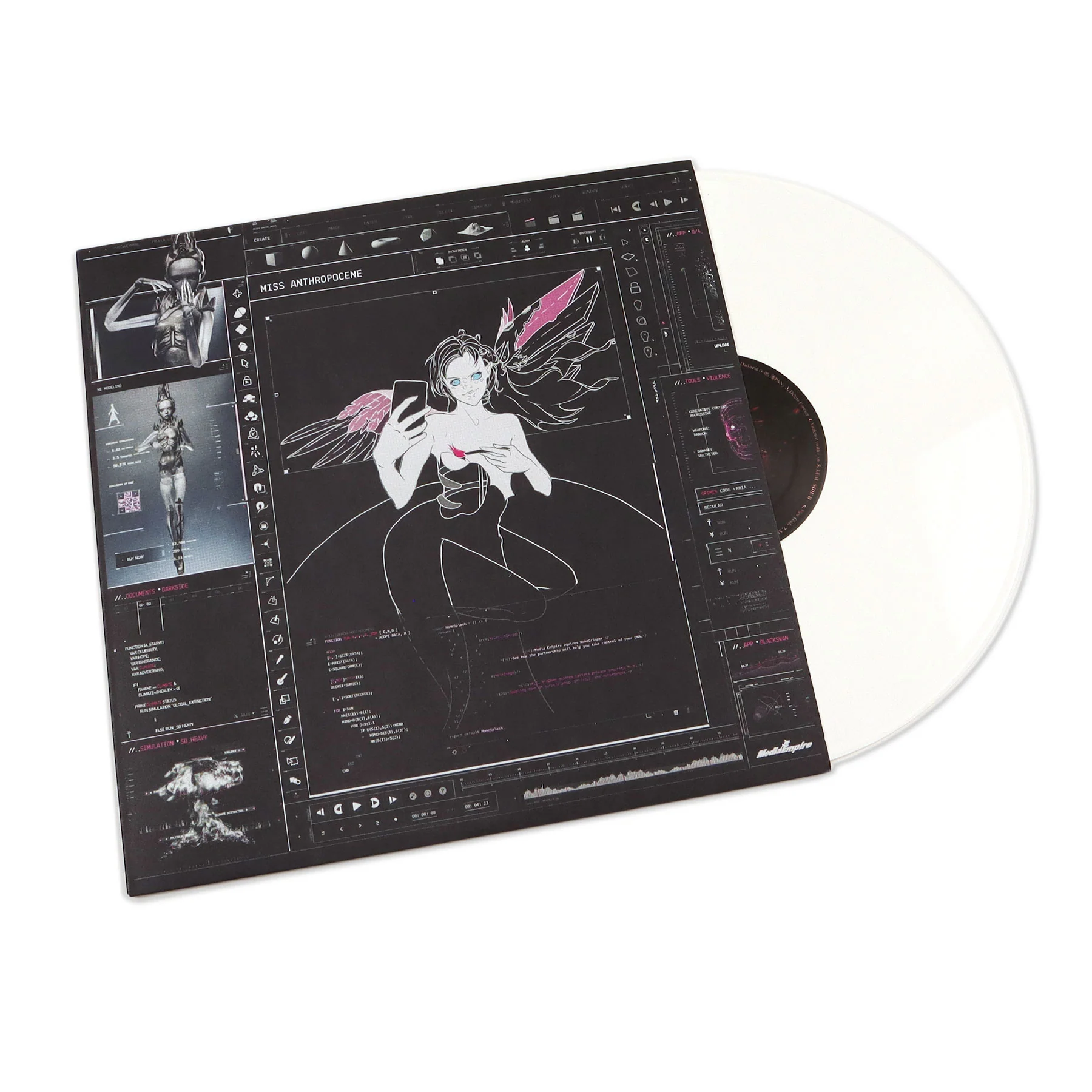 Grimes: Miss Anthropocene (White Colored Vinyl) Vinyl LP