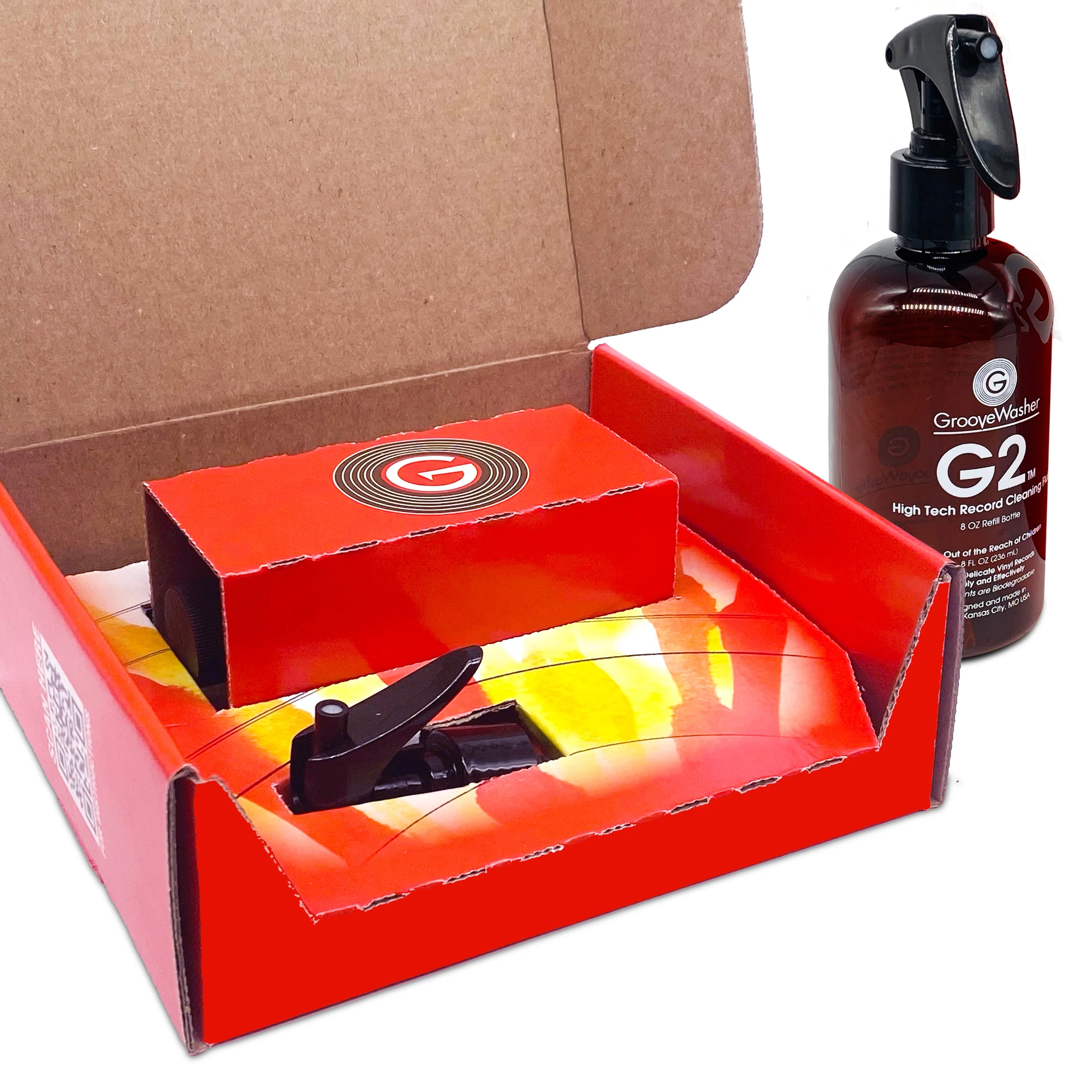 GrooveWasher: G2 Vinyl Record Cleaning Fluid - 8oz Spray Bottle - Image 5