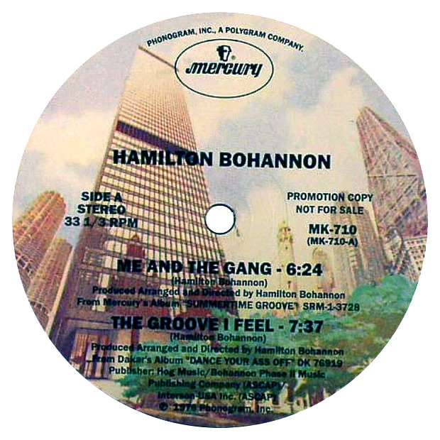 Hamilton Bohannon: Me & The Gang EP