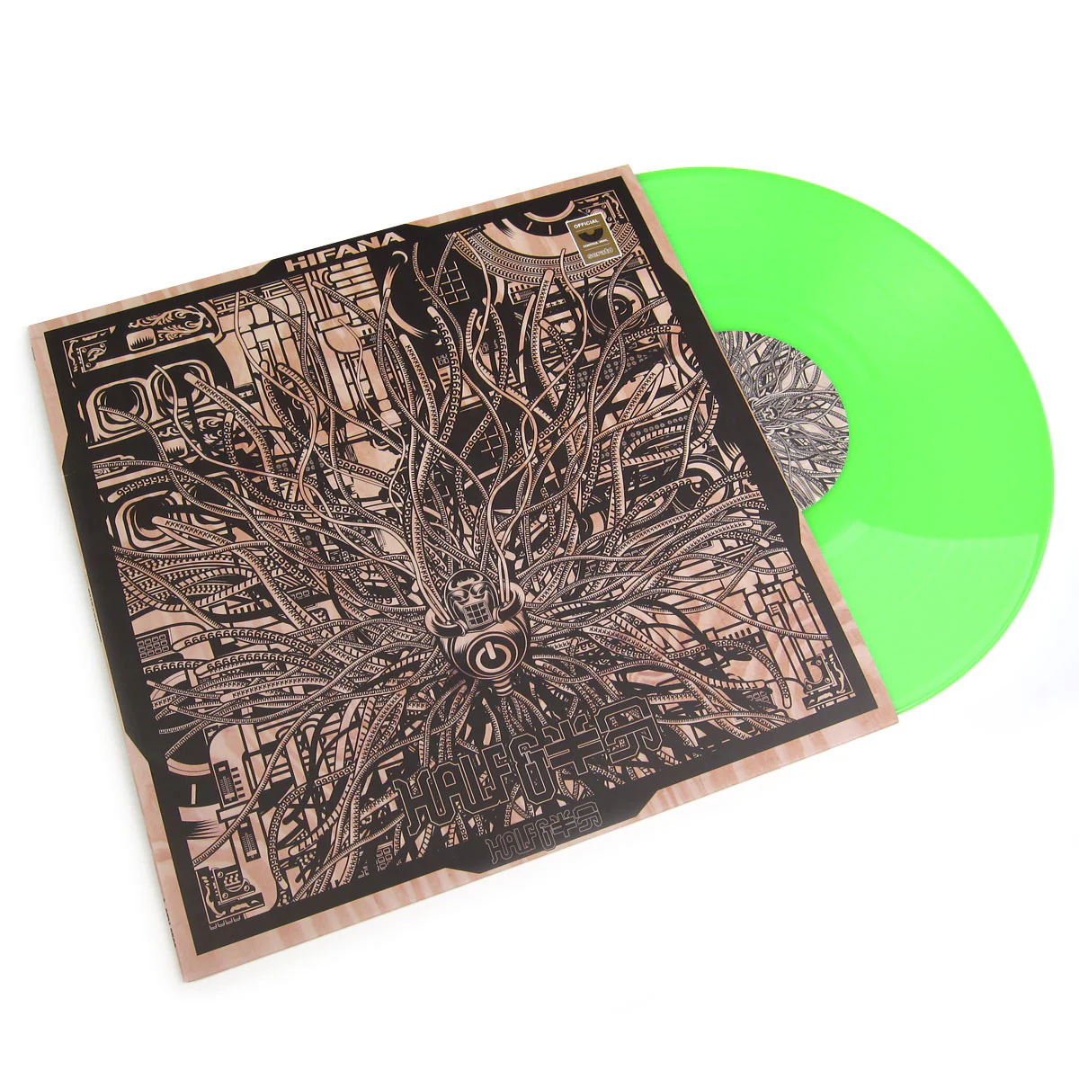 Hifana: Half & Hanbun Serato Contol Vinyl LP - Neon Green (Deadstock)