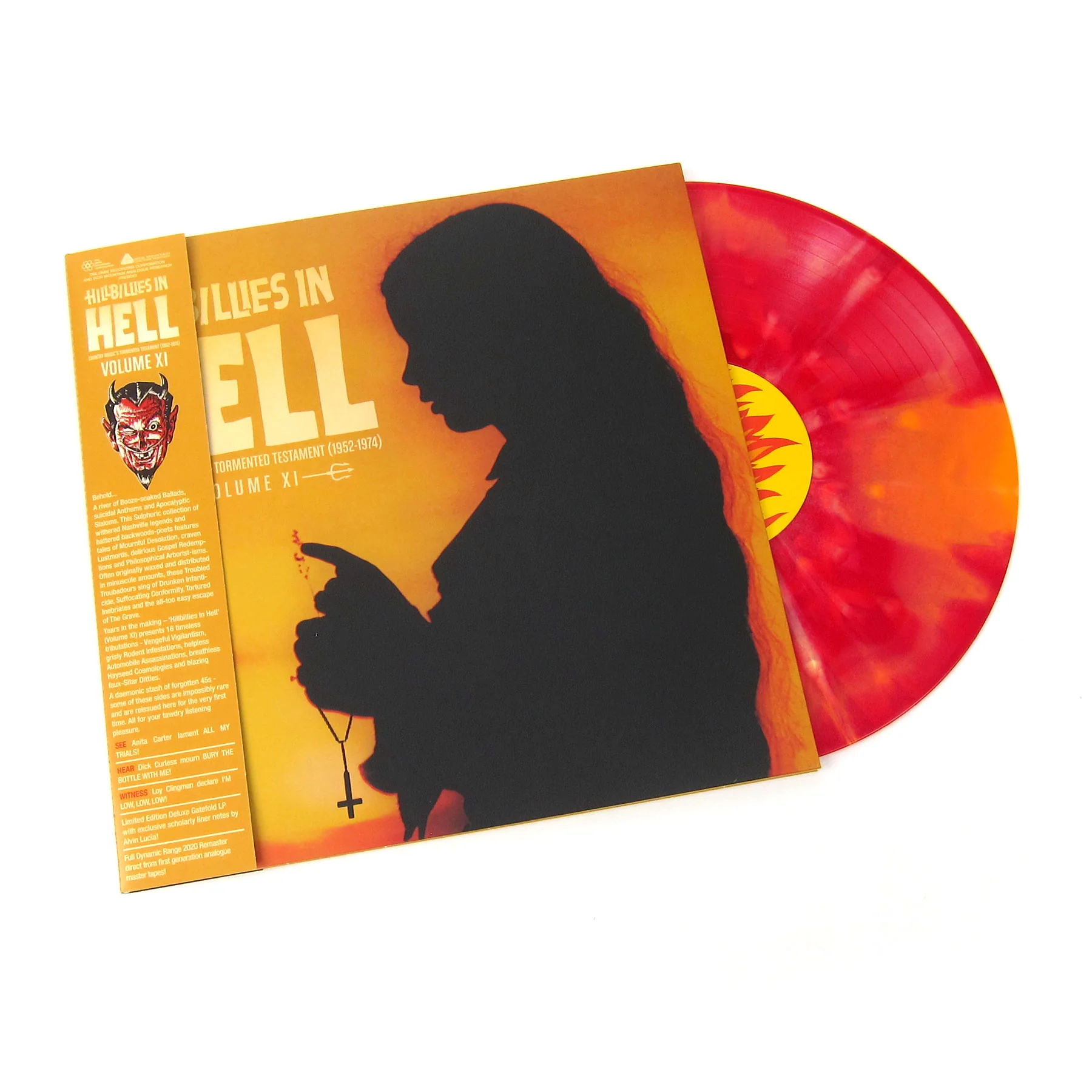 Hillbillies In Hell: Volume XI - Country Music's Tormented Testament 1952-74 Vinyl LP