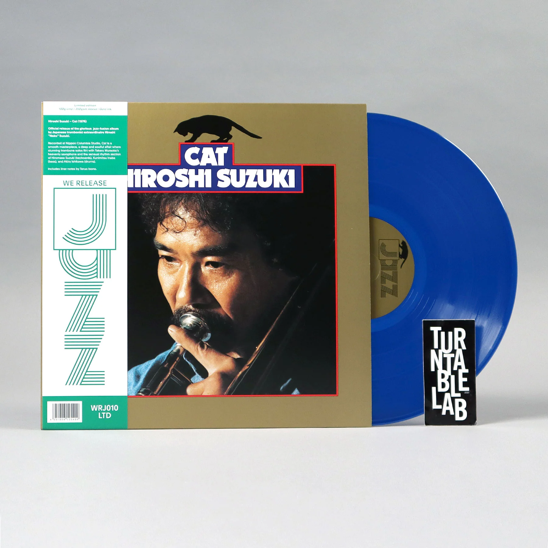 Hiroshi Suzuki: Cat (Blue Colored Vinyl) Vinyl LP - Turntable Lab Exclusive - LIMIT 1 PER CUSTOMER