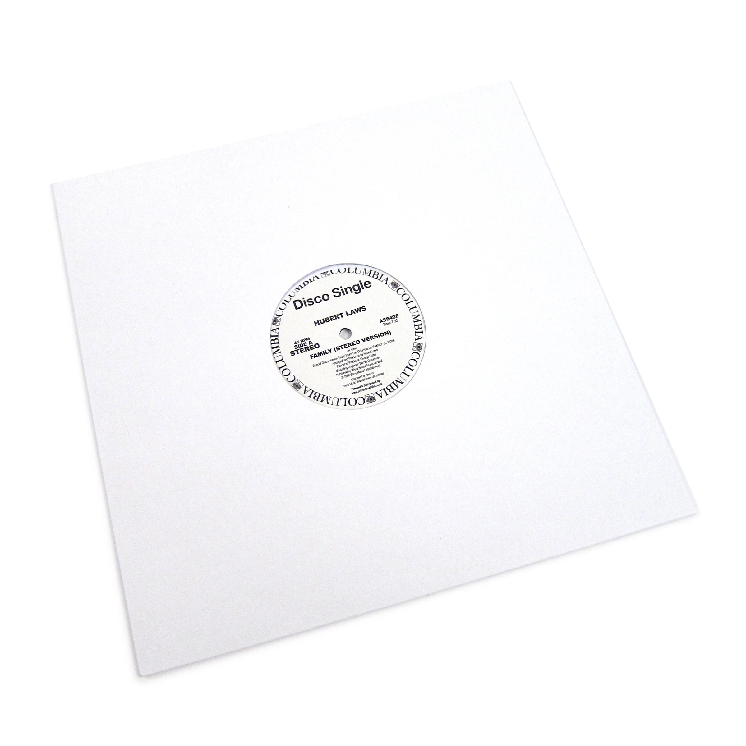 Hubert Laws: Family Vinyl 12"