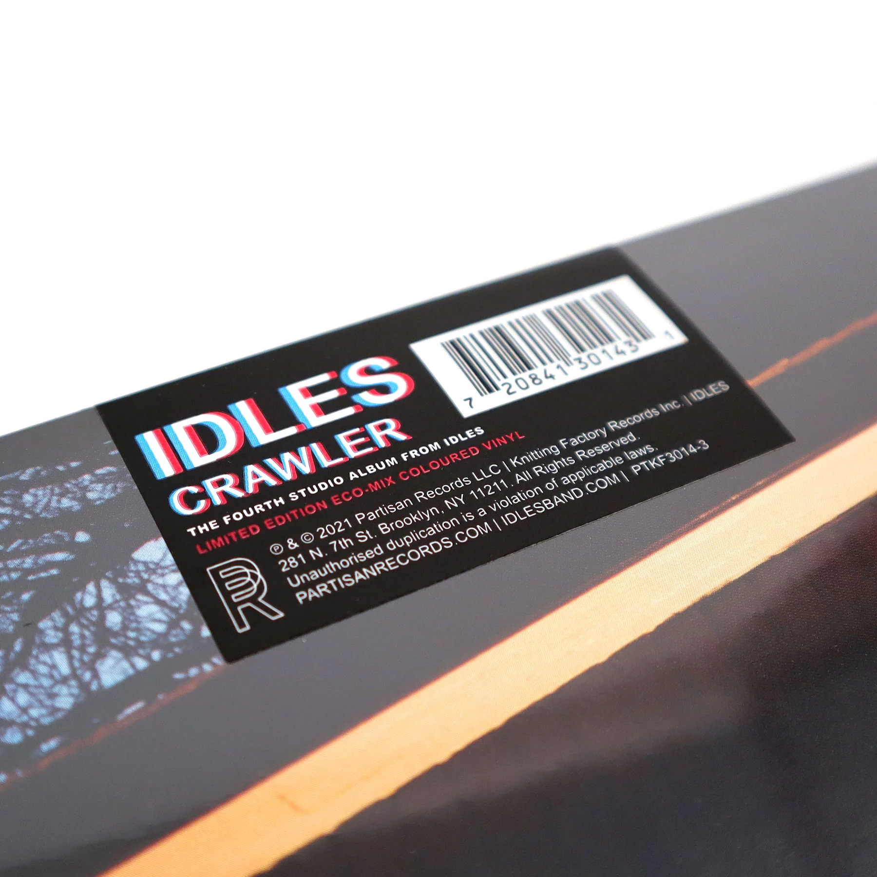 IDLES: Crawler (Eco-Mix Colored Vinyl) Vinyl LP - Image 4