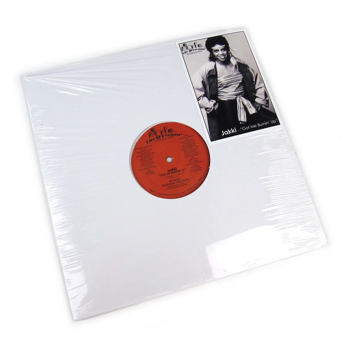 JaKKi: Got Me Burning Up Vinyl 12"