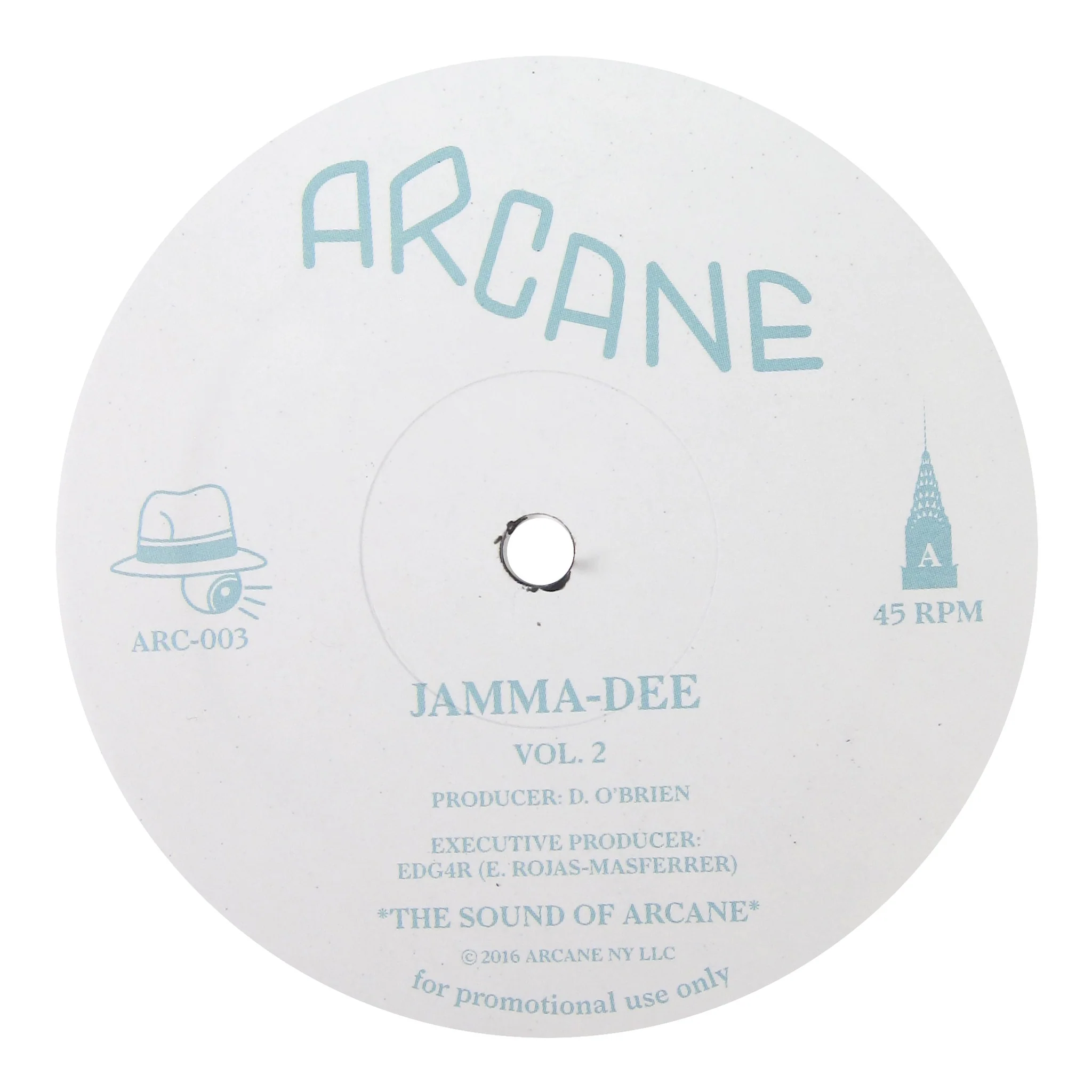 Jamma-Dee: Vol.2 Vinyl 12"
