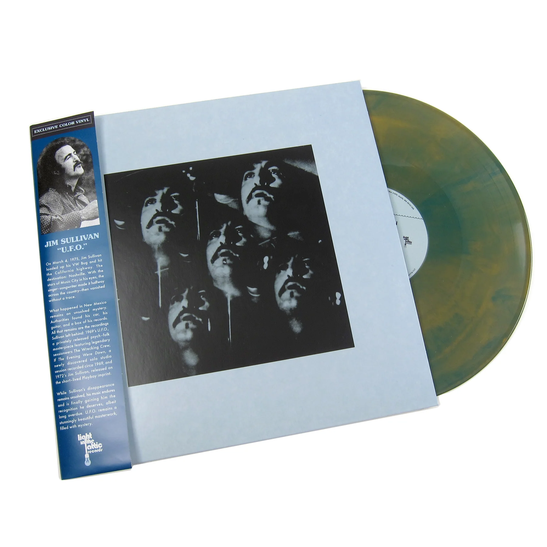 Jim Sullivan: U.F.O. (180g, Galaxy Colored Vinyl) Vinyl LP