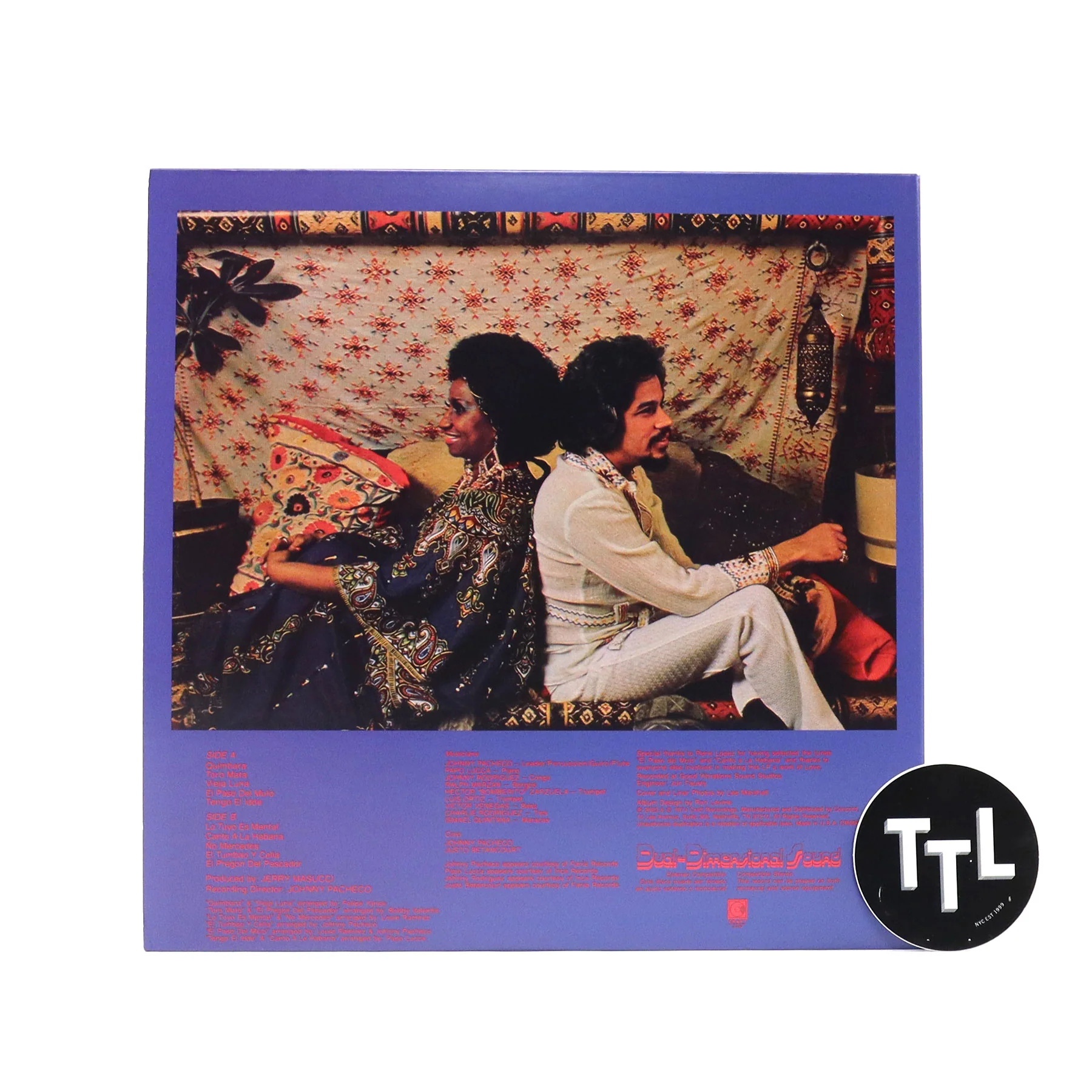 Johnny Pacheco & Celia Cruz: Celia & Johnny (180g) Vinyl LP - Image 3