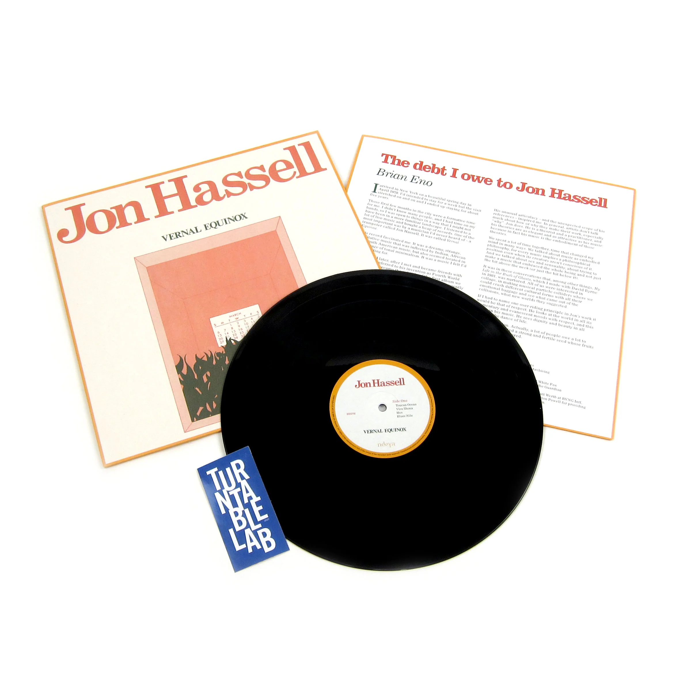 Jon Hassell: Vernal Equinox Vinyl LP - Image 4