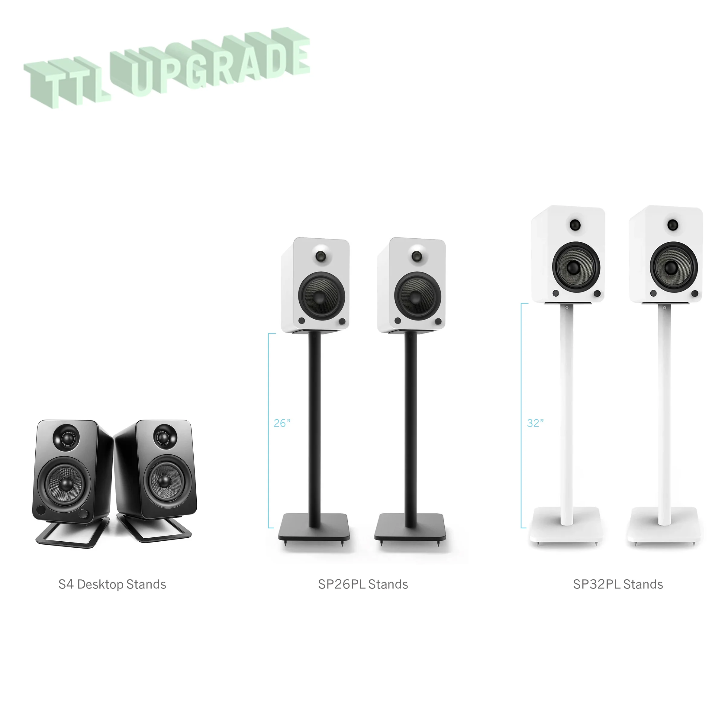 Kanto: YU4 Powered Bookshelf Speakers - Matte Black (YU4MB) - Image 3