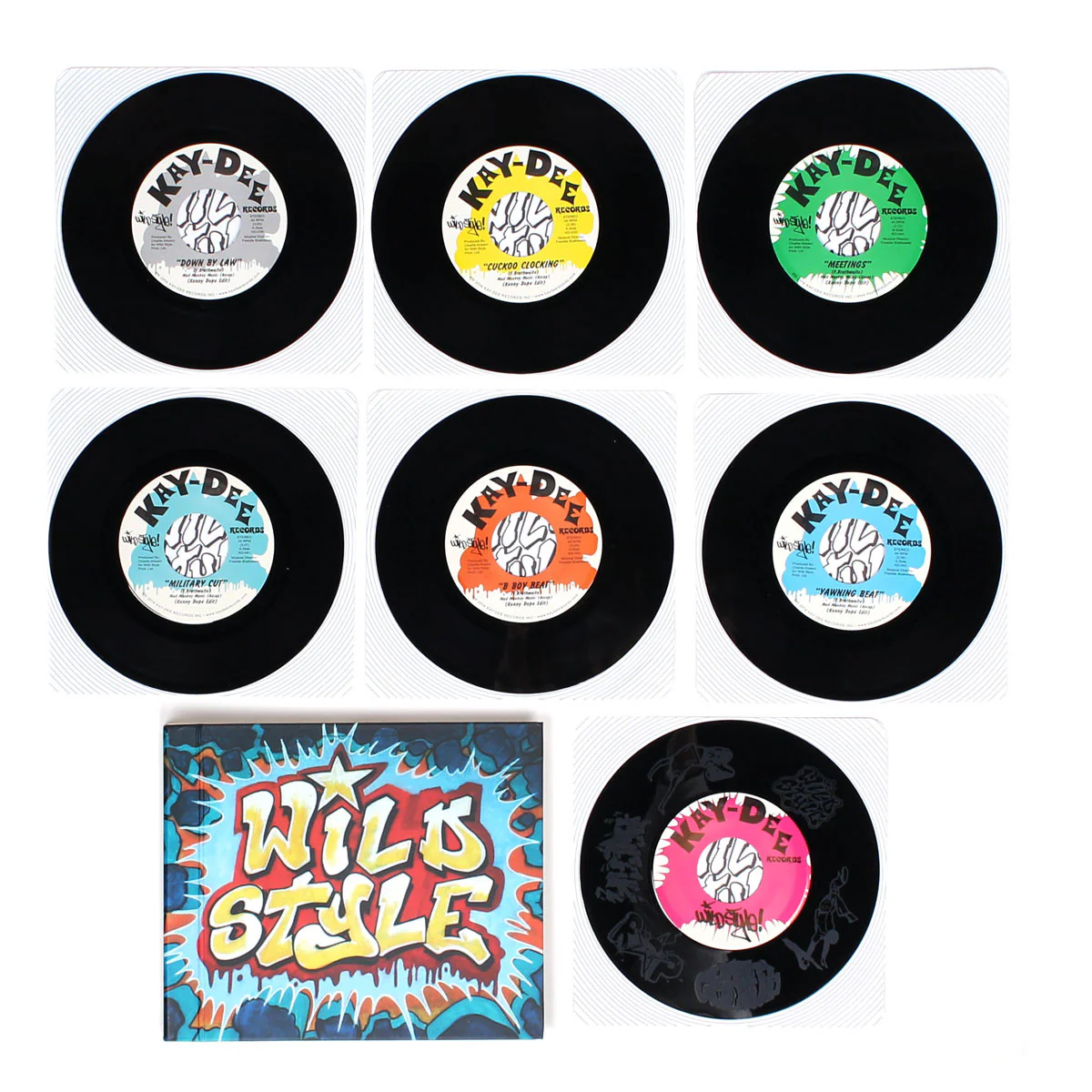 Kenny Dope: Wild Style Breakbeats 7x7" Vinyl + Book - Image 8