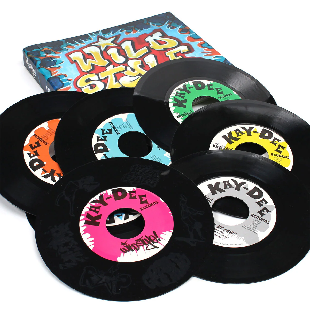 Kenny Dope: Wild Style Breakbeats 7x7" Vinyl + Book - Image 9