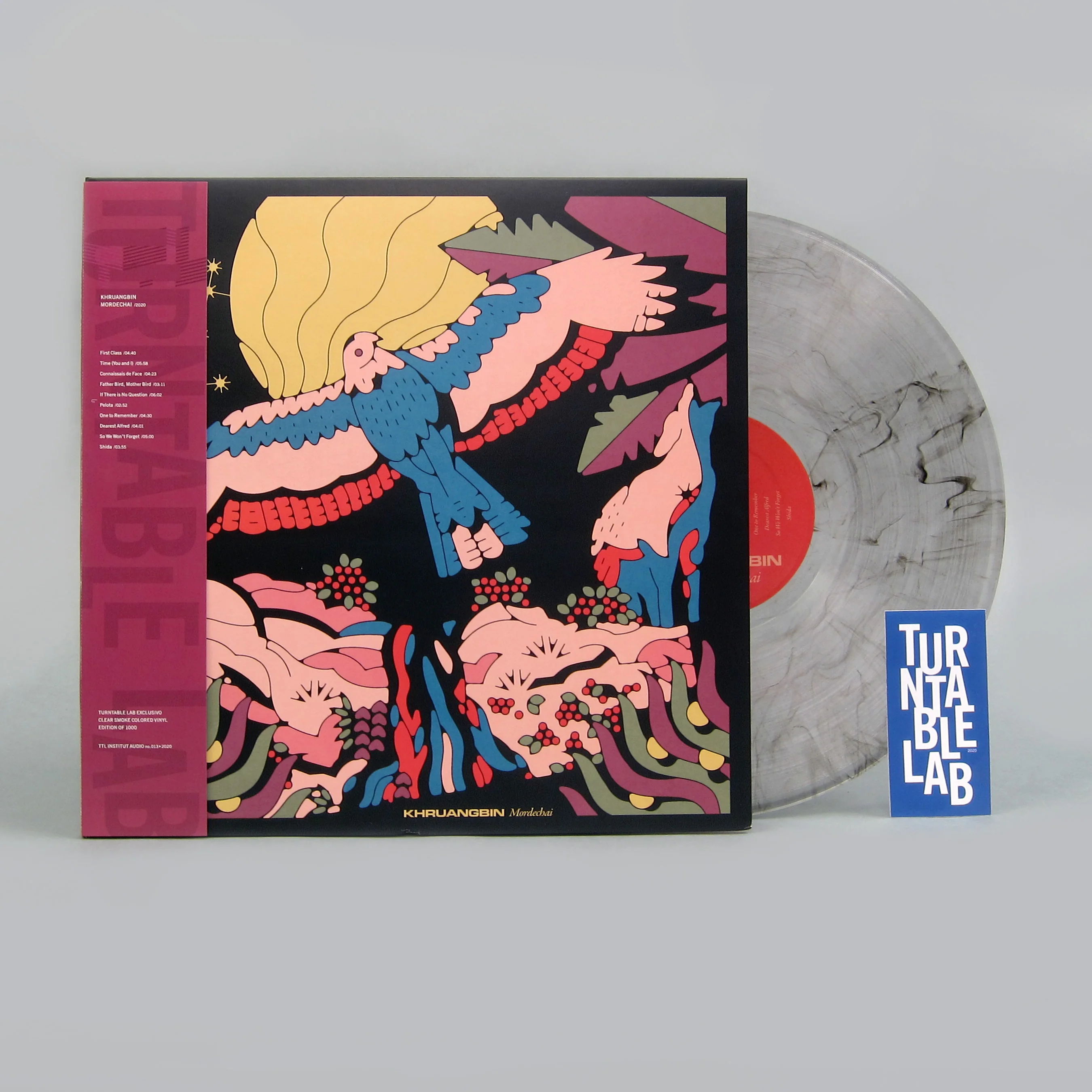 Khruangbin: Mordechai (Clear Smoke Colored Vinyl) Vinyl LP - Turntable Lab Exclusive - LIMIT 1 PER CUSTOMER