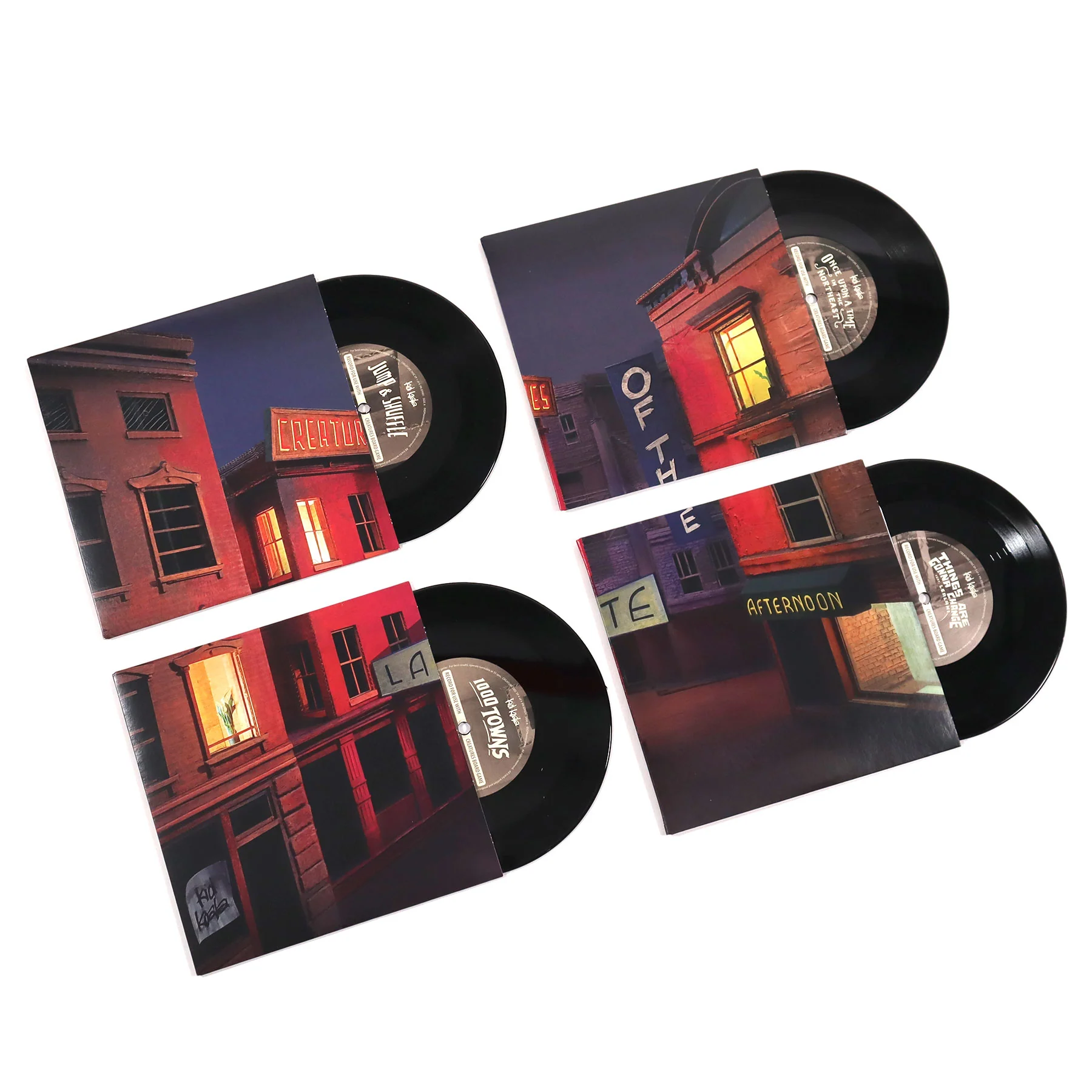 Kid Koala: Creatures Vol.1-4 Vinyl 4x7" Bundle - LIMIT 1 PER CUSTOMER