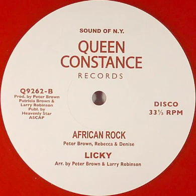 Kim Taylor / Licky: Stump Your Feet / African Rock 12"