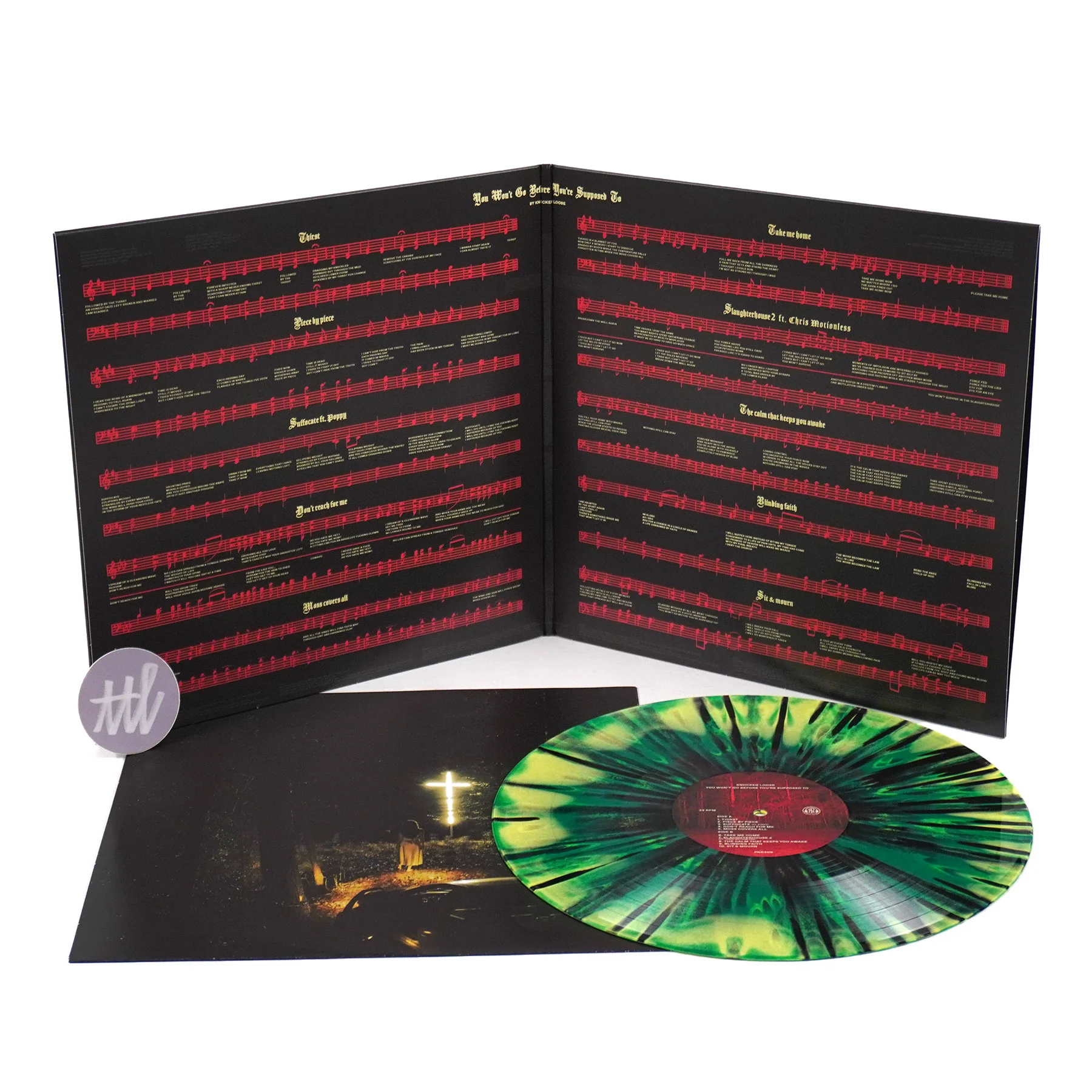 Knocked Loose: You Won't Go Before You're Supposed To (Splatter Colored Vinyl) Vinyl LP - Image 2