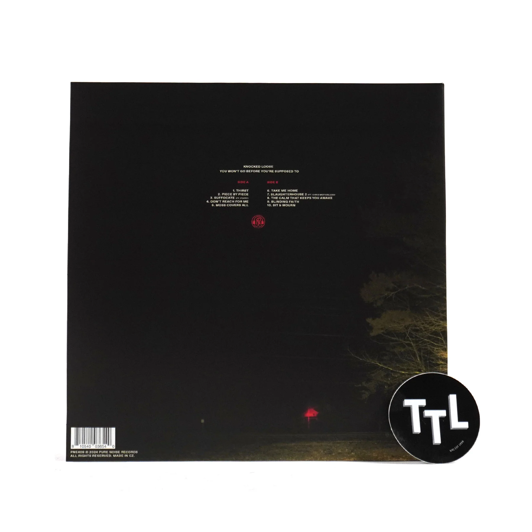 Knocked Loose: You Won't Go Before You're Supposed To (Splatter Colored Vinyl) Vinyl LP - Image 3