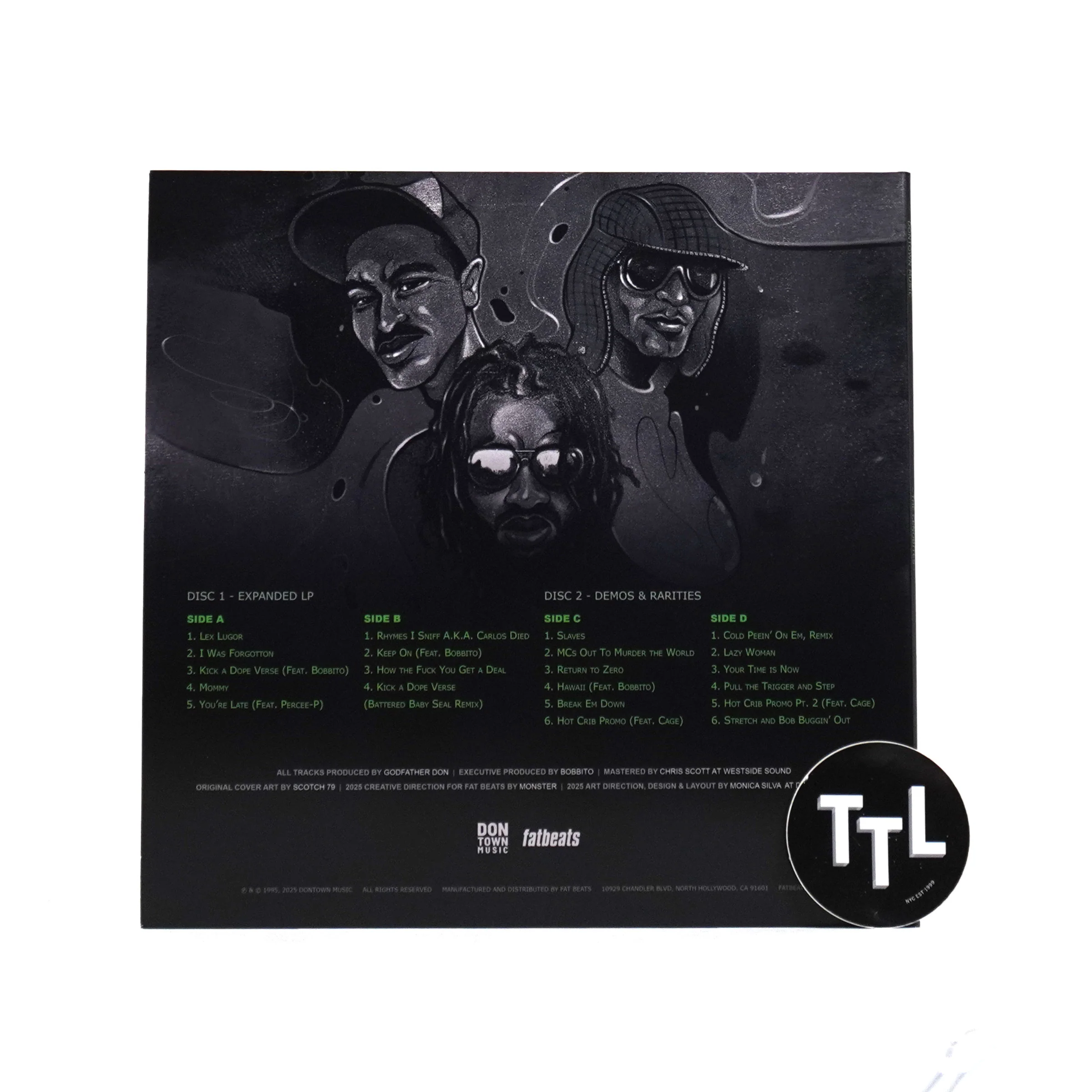 Kool Keith & Godfather Don: The Cenobites Vinyl 2LP - Image 3