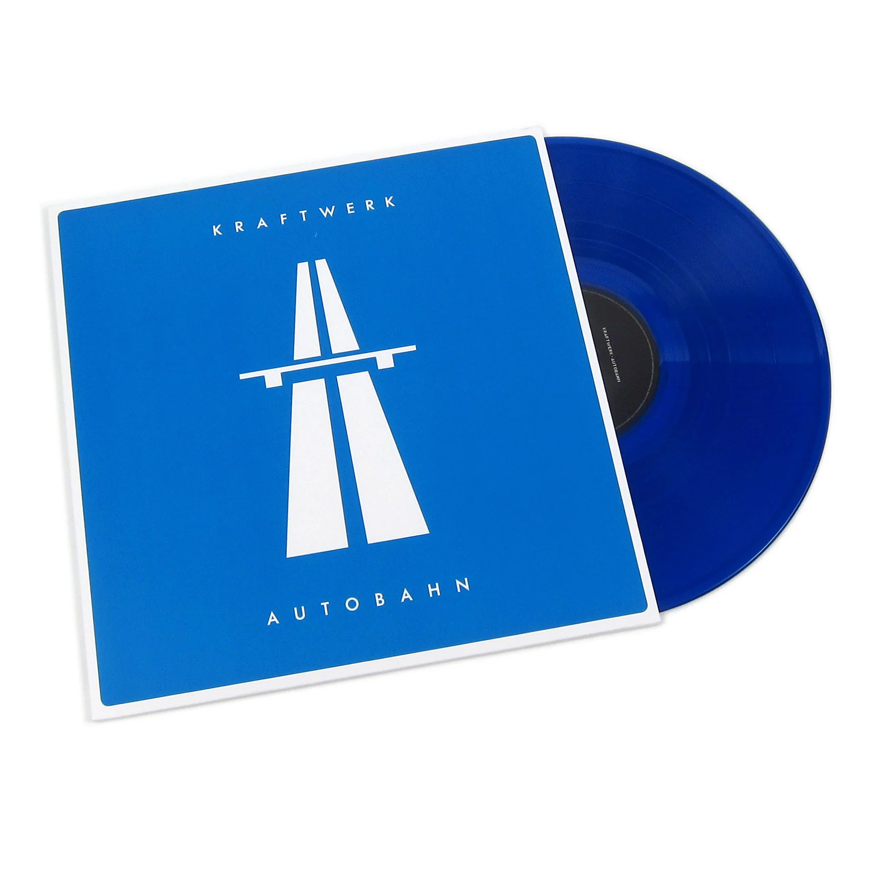 Kraftwerk: Autobahn (Indie Exclusive Blue Colored Vinyl) Vinyl LP