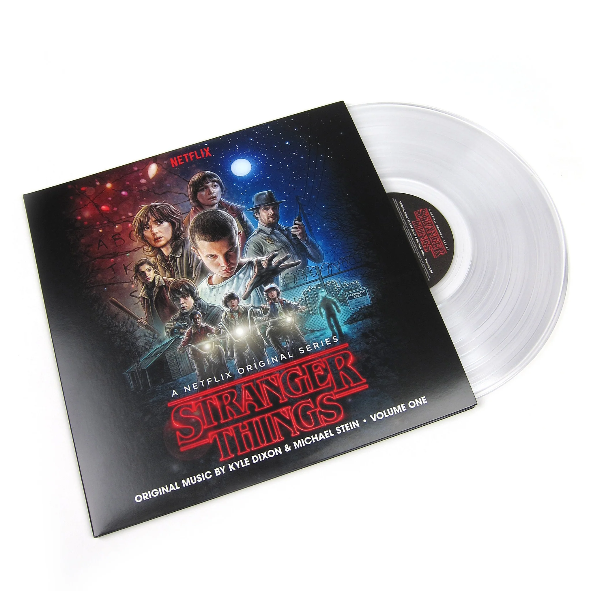 Kyle Dixon & Michael Stein: Stranger Things Vol.1 (Clear Colored Vinyl) Vinyl 2LP