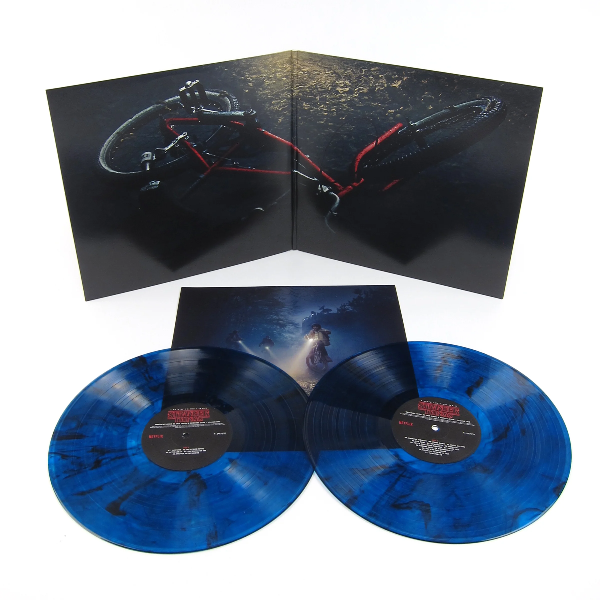 Kyle Dixon & Michael Stein: Stranger Things Vol.1 (Upside Down Blue Colored Vinyl) Vinyl 2LP - Image 2