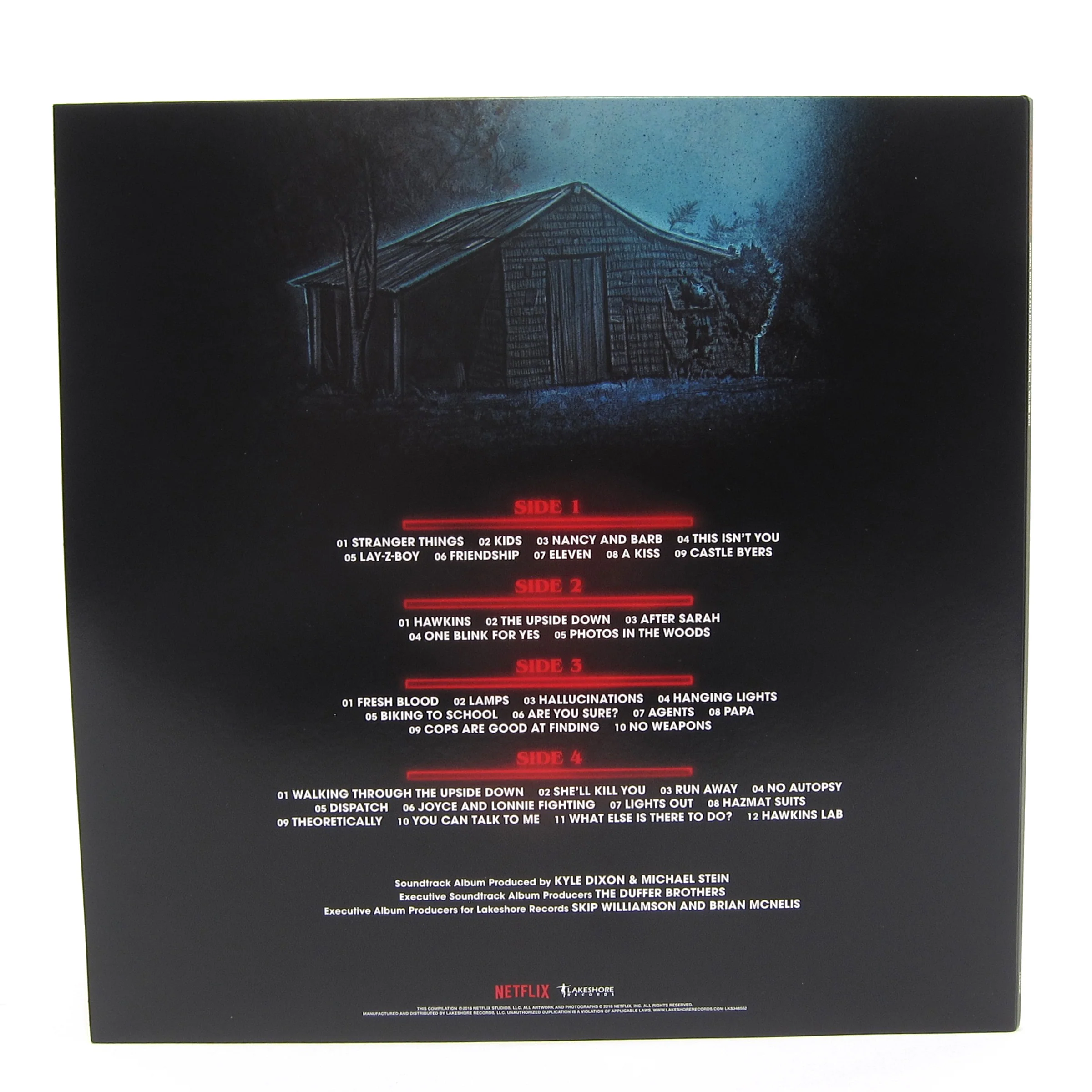 Kyle Dixon & Michael Stein: Stranger Things Vol.1 (Upside Down Blue Colored Vinyl) Vinyl 2LP - Image 3