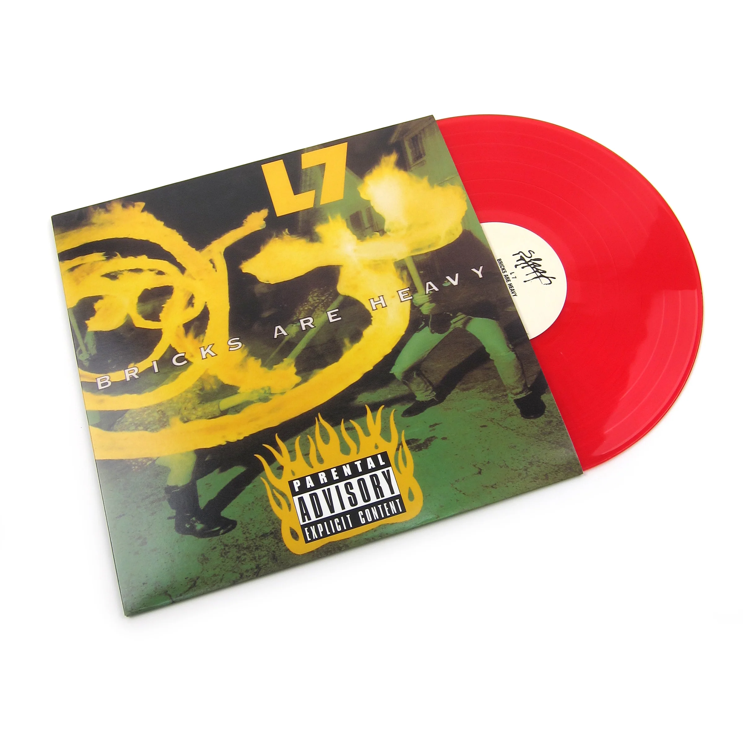 L7: Bricks Are Heavy (Red Colored Vinyl) Vinyl LP