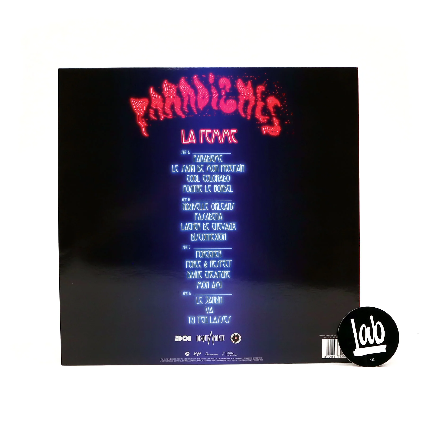 La Femme: Paradigmes Vinyl 2LP - Image 3