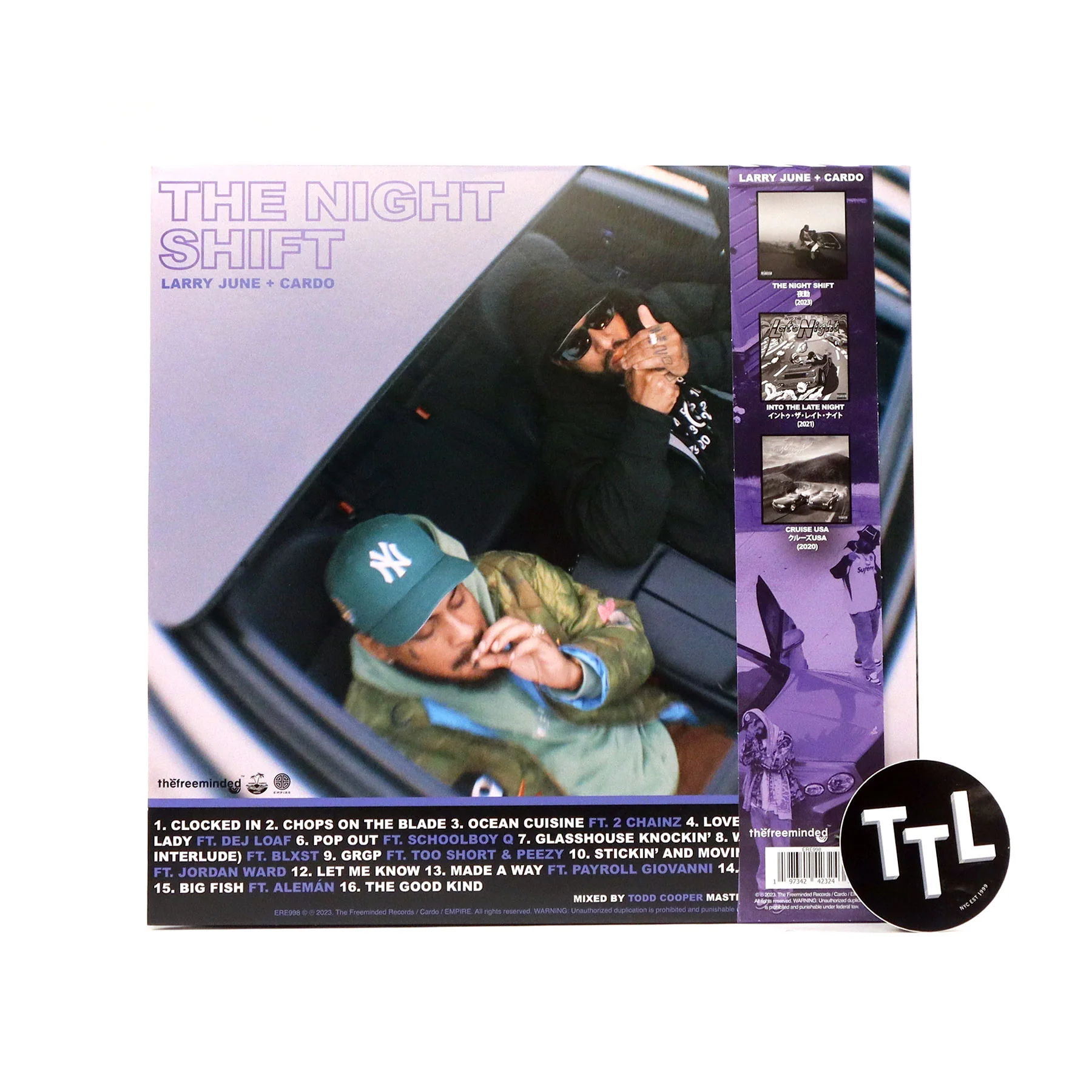 Larry June: The Night Shift (Colored Vinyl) Vinyl 2LP - Image 3