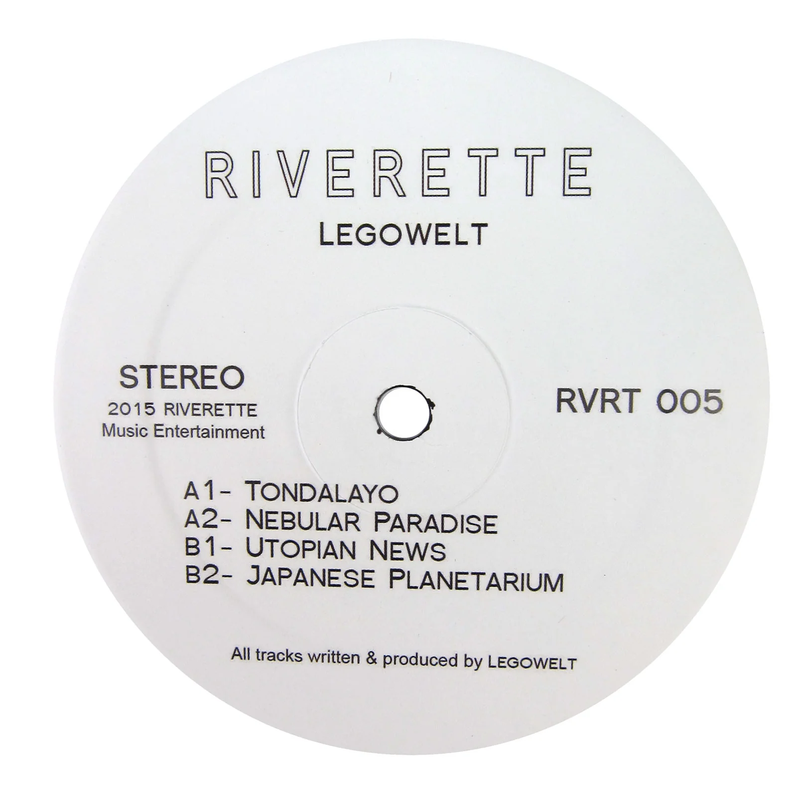 Legowelt: Tondalayo Vinyl 12"