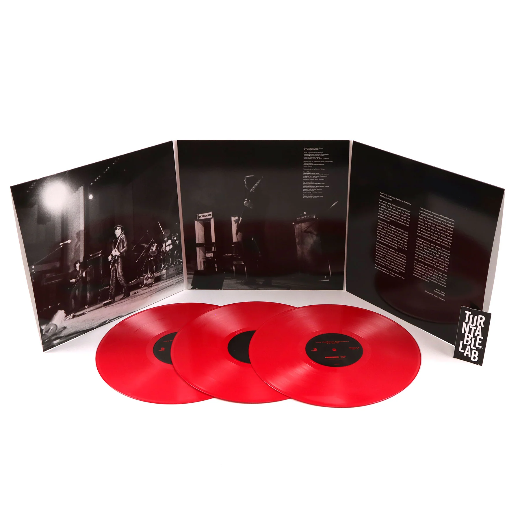 Les Rallizes Denudes: ‘77 Live (Colored Vinyl) Vinyl 3LP - Image 2