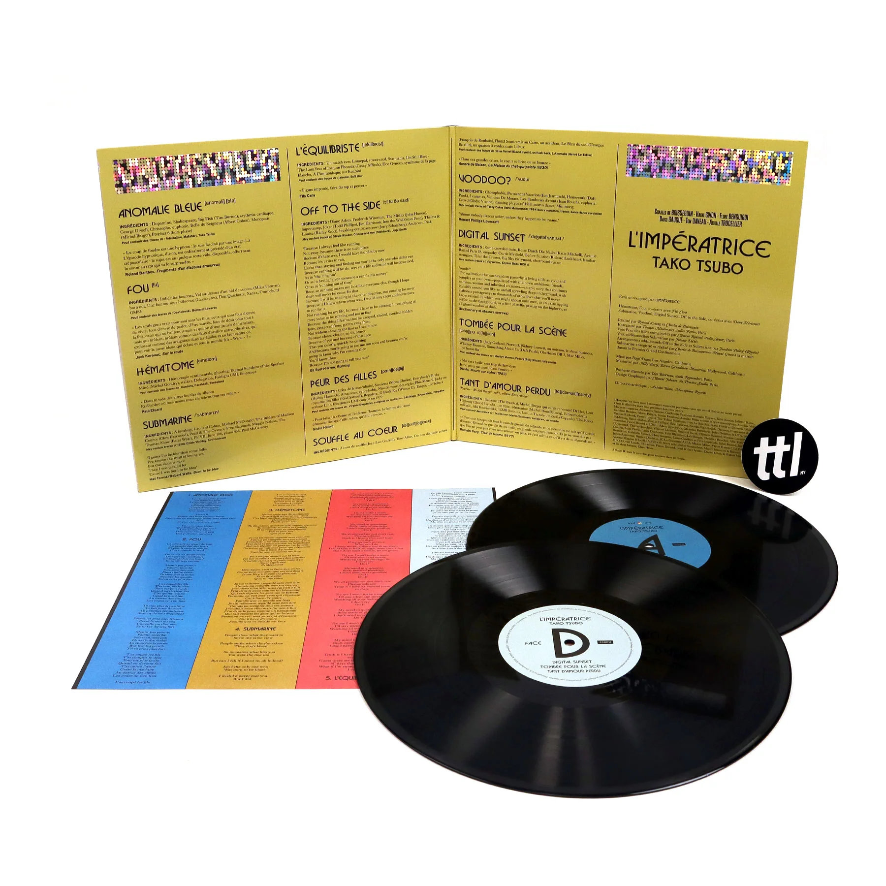 L'Imperatrice: Tako Tsubo Vinyl 2LP - Image 2