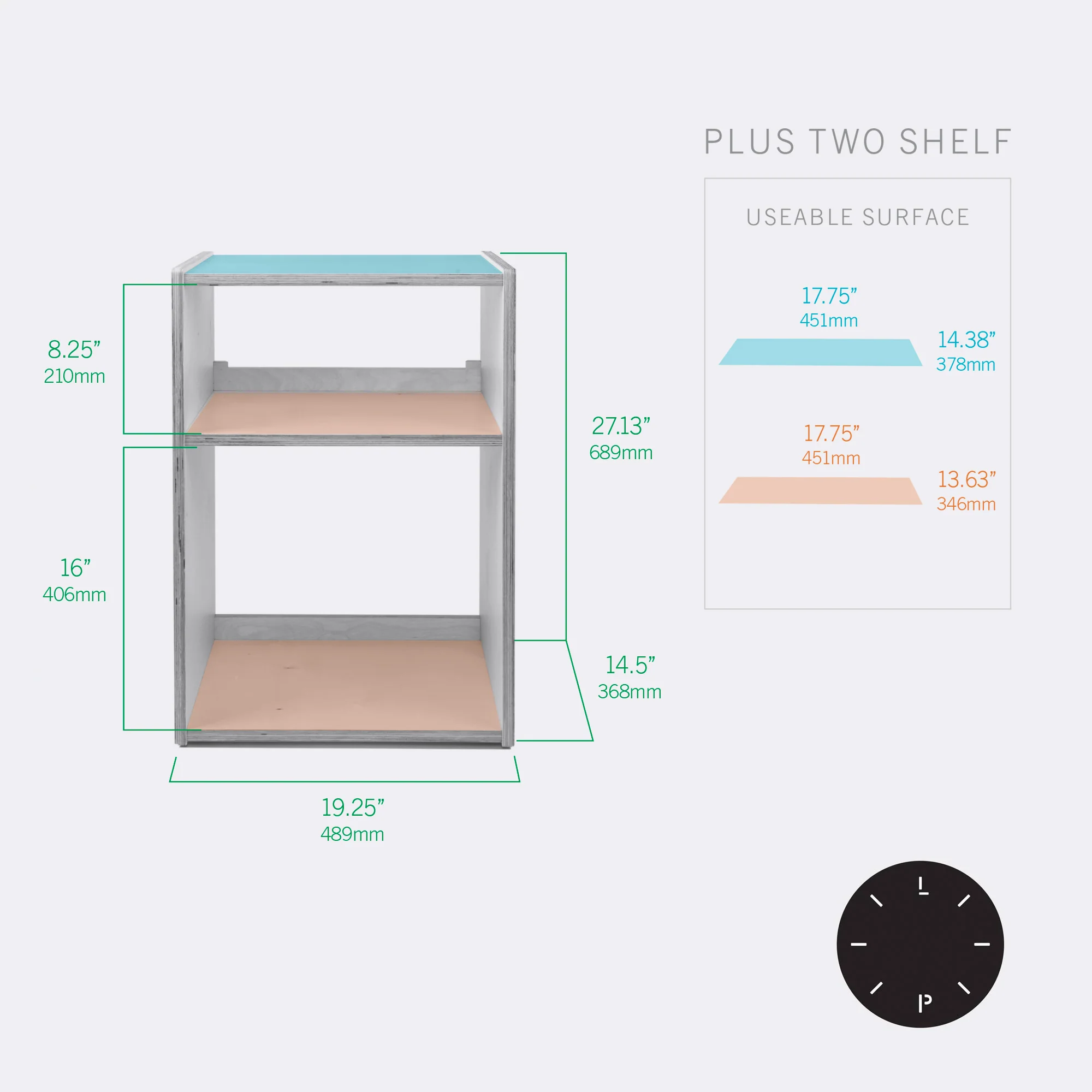 Line Phono: All-In-One Turntable / Speaker / Cube PLUS Stand Package - Image 7