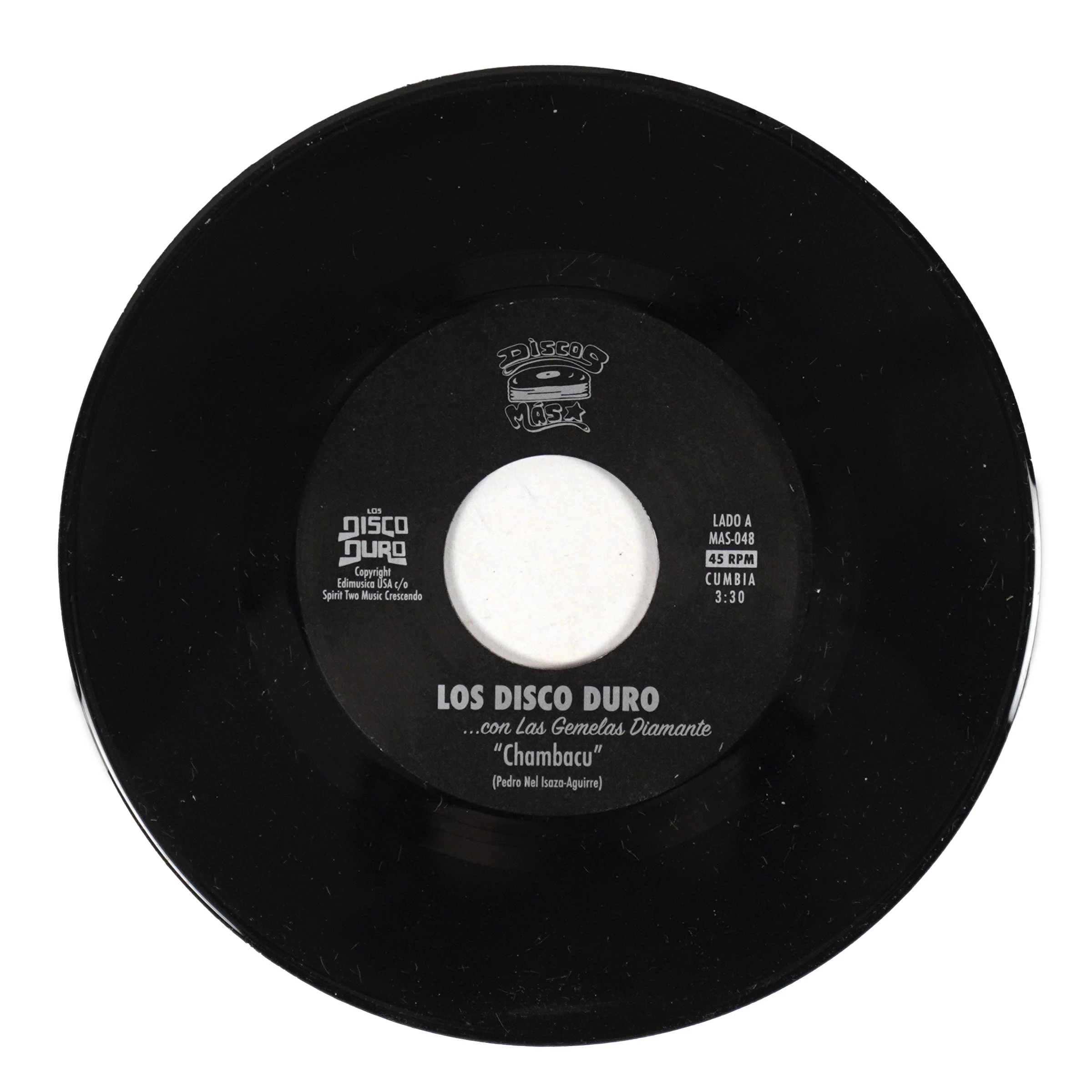 Los Disco Duro: Chambacu / Momentos Enamorados Vinyl 7"