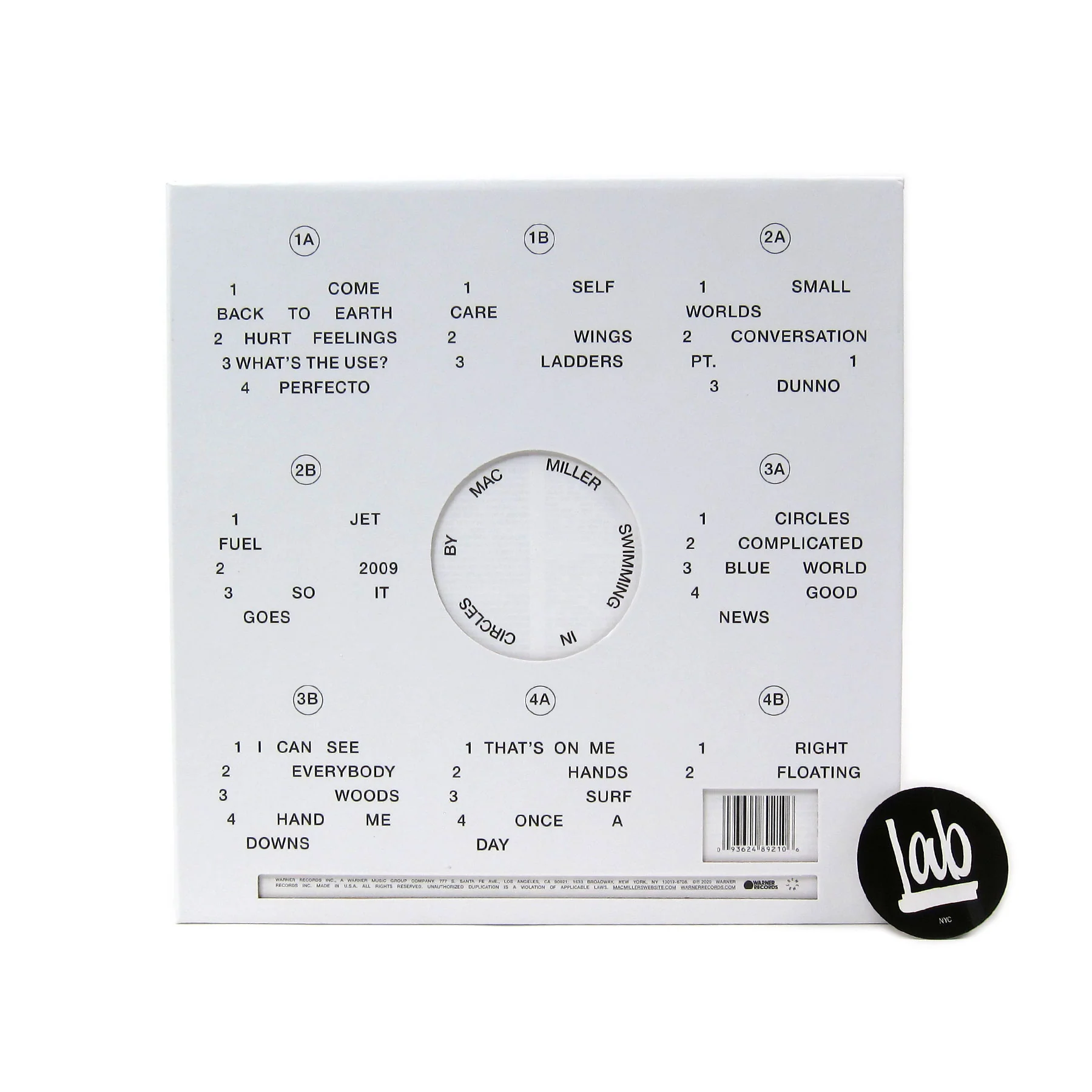 Mac Miller: Swimming In Circles (Colored Vinyl) Vinyl 4LP Boxset - Image 4