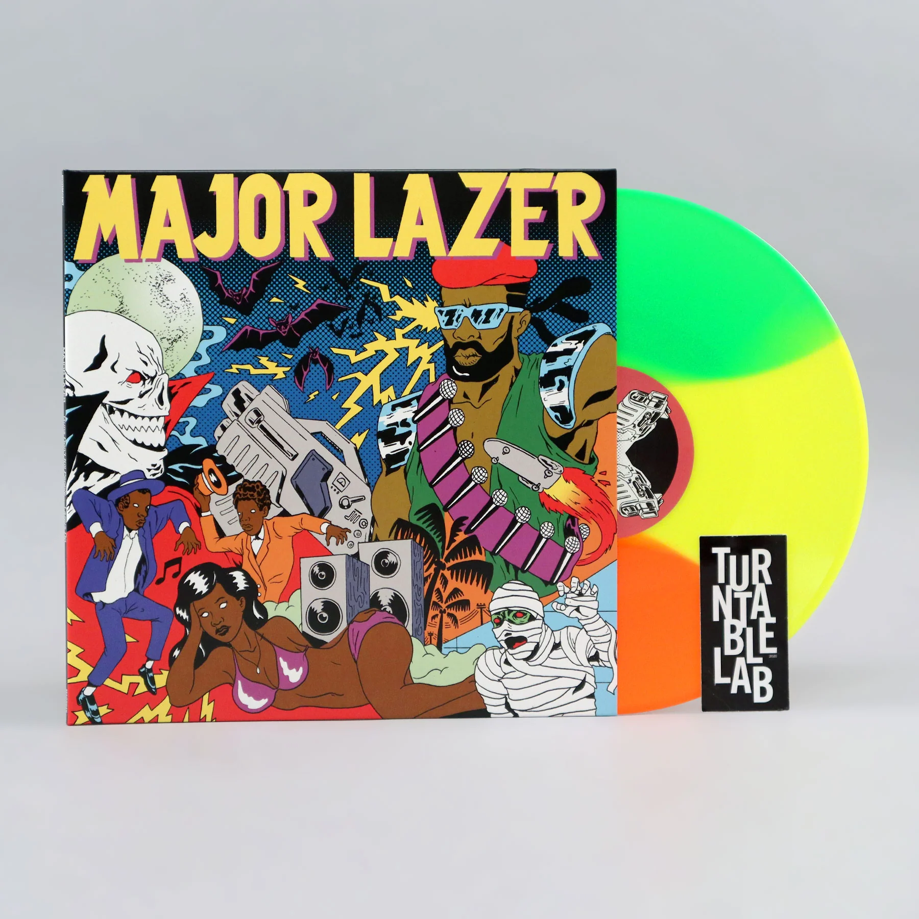 Major Lazer: Guns Don't Kill People... Lazers Do (Colored Vinyl) Vinyl 2LP - Turntable Lab Exclusive