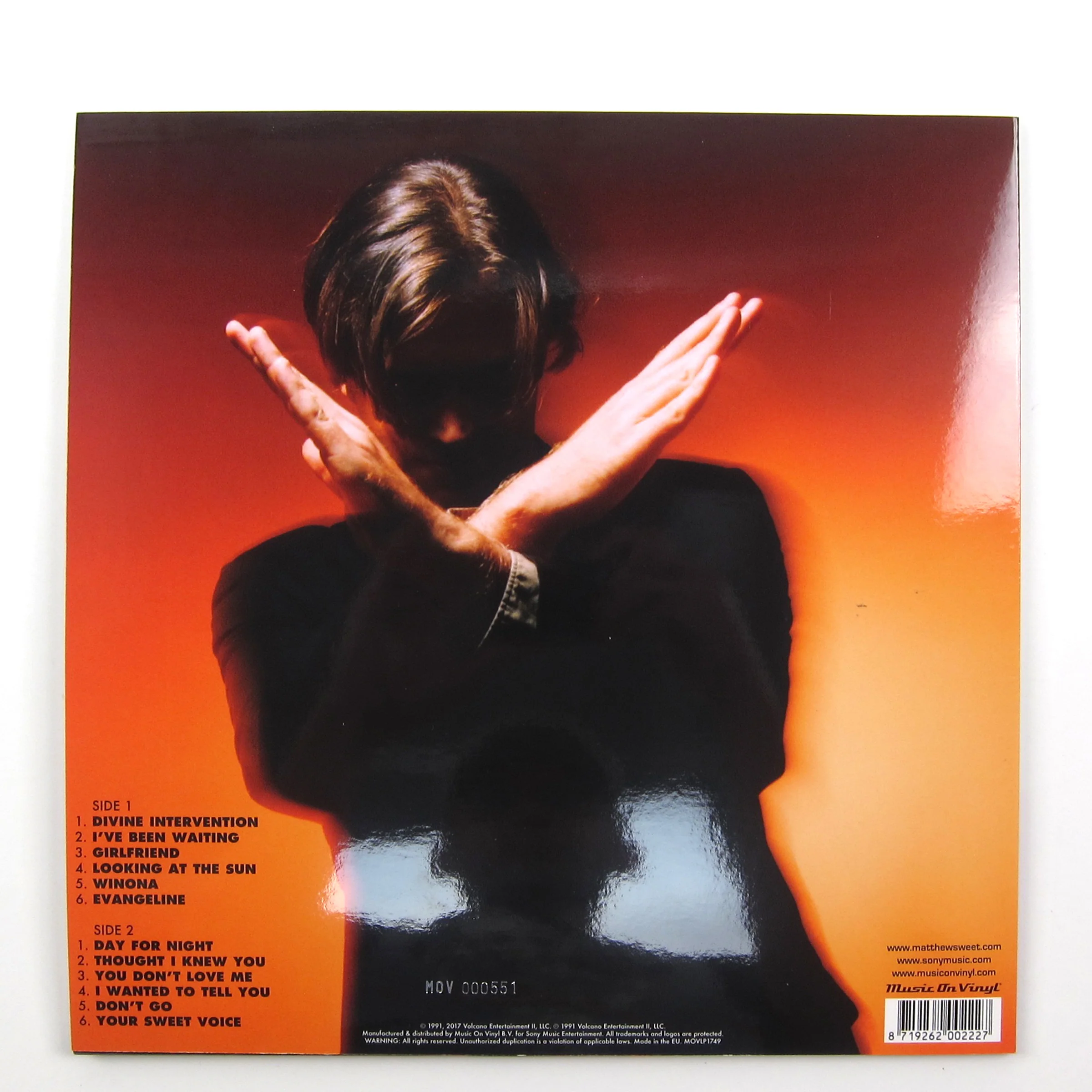 Matthew Sweet: Girlfriend (Music On Vinyl 180g, Colored Vinyl) Vinyl LP - Image 3