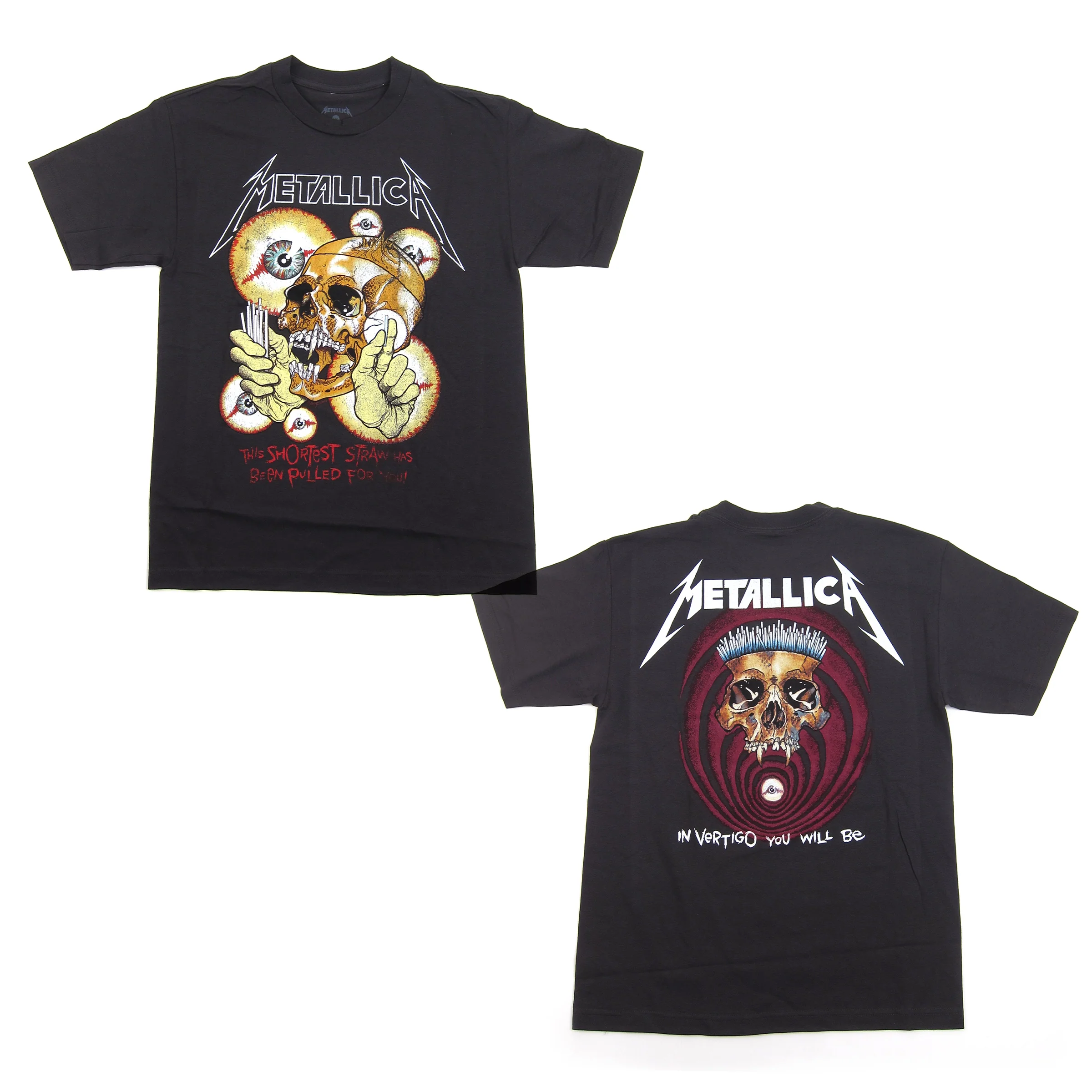 Metallica: Shortest Straw Shirt - Charcoal