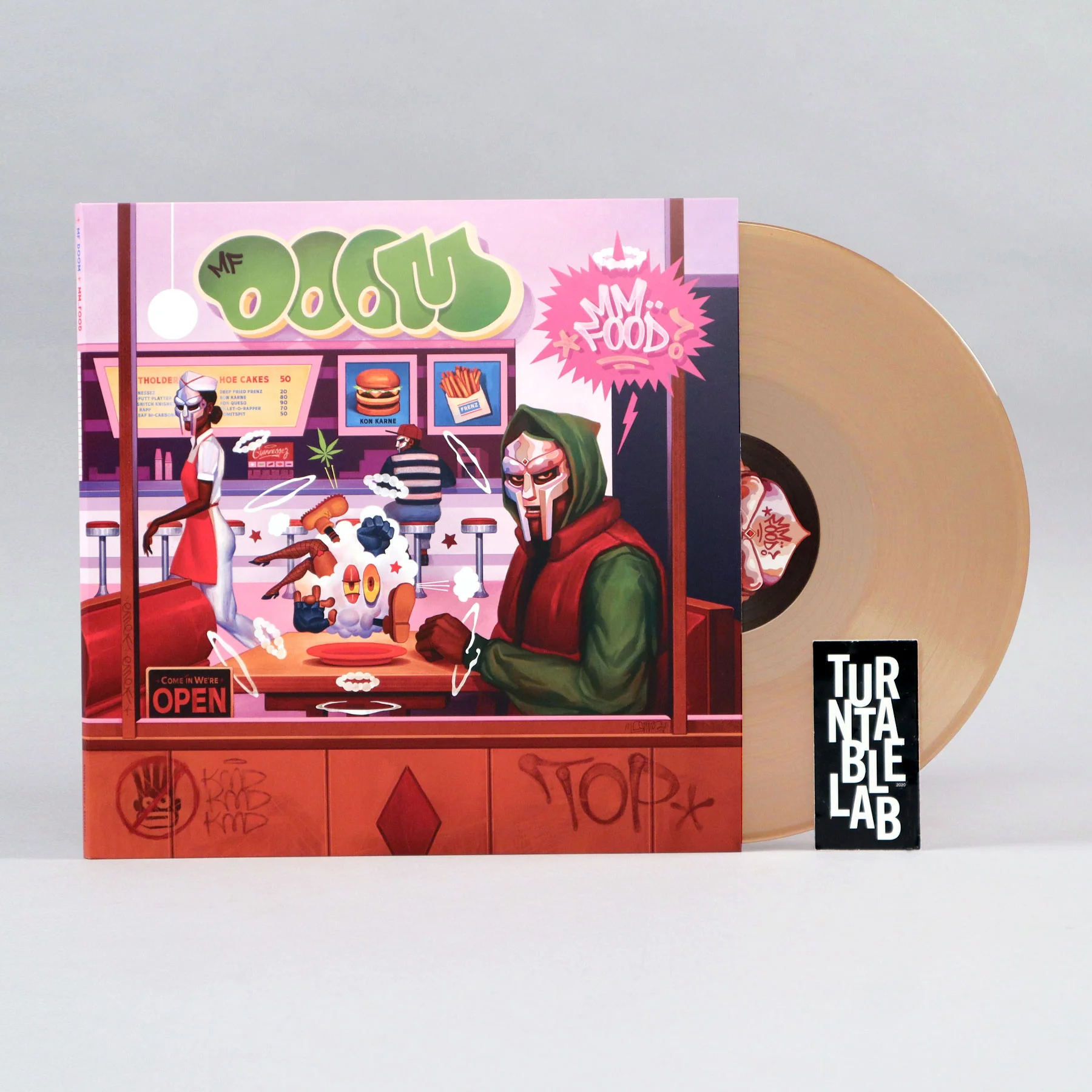 MF Doom: MM..Food - 20th Anniversary Edition (Beer Colored Vinyl) Vinyl 2LP - Turntable Lab Exclusive - LIMIT 1 PER CUSTOMER