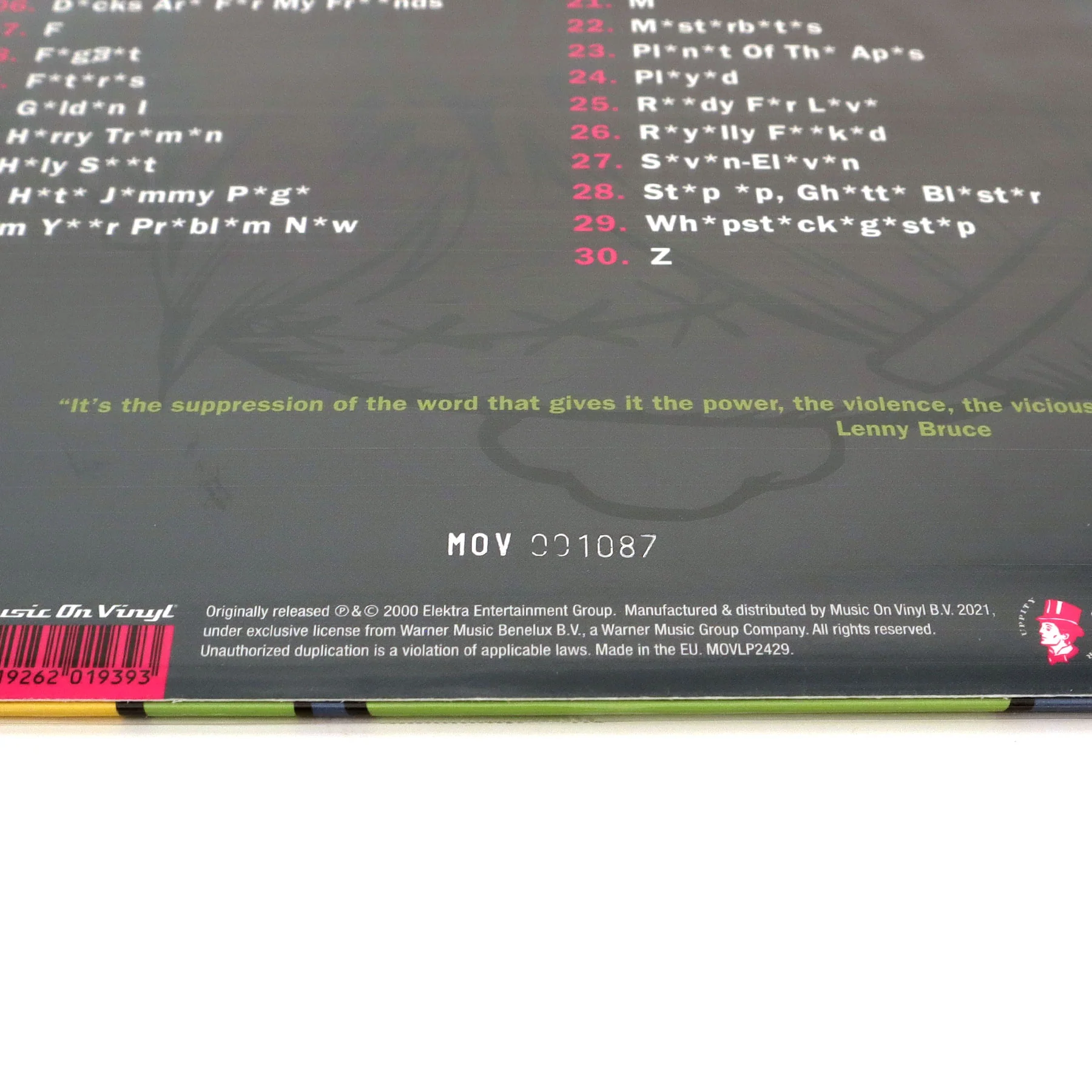 Mindless Self Indulgence: Frankenstein Girls Will Seem Strangely Sexy (180g, Colored Vinyl) Vinyl LP - Image 5