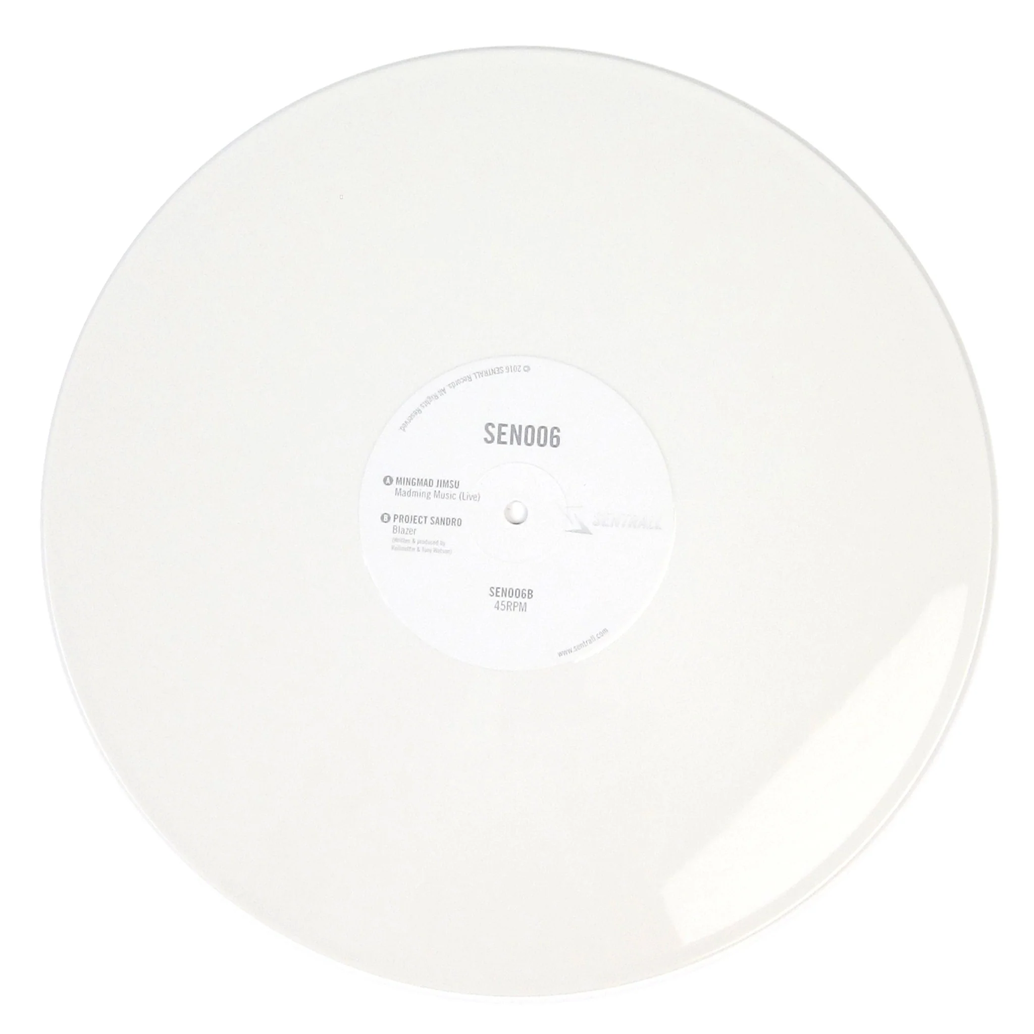 Mingmad Jimsu / Project Sandro: Sentrall 006 (Colored Vinyl) Vinyl 12"