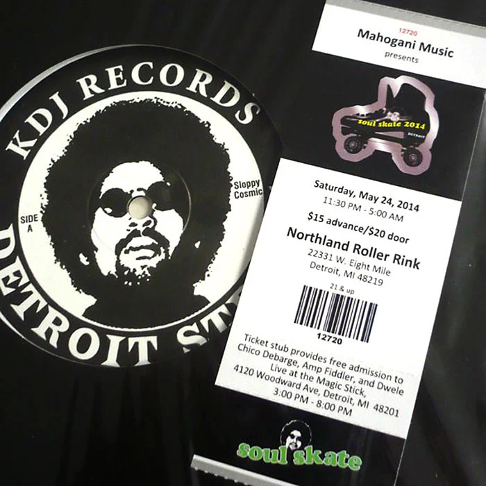 Moodymann: Sloppy Cosmic / Hangover Vinyl 12" - Image 2