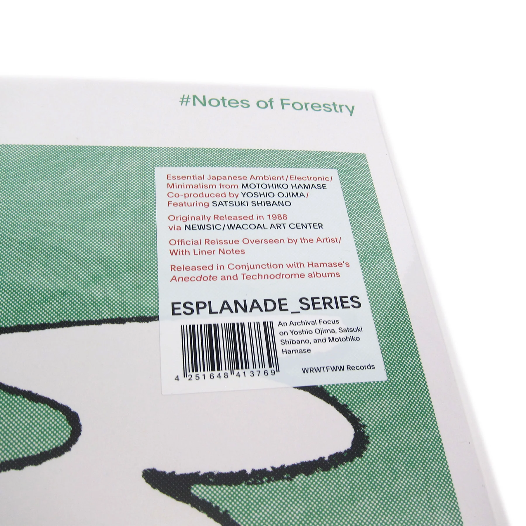Motohiko Hamase: #Notes Of Forestry Vinyl LP - Image 4
