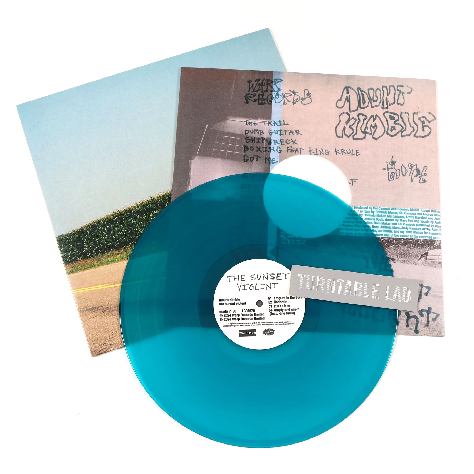 Mount Kimbie: The Sunset Violent (Blue Colored Vinyl) Vinyl LP - Image 2