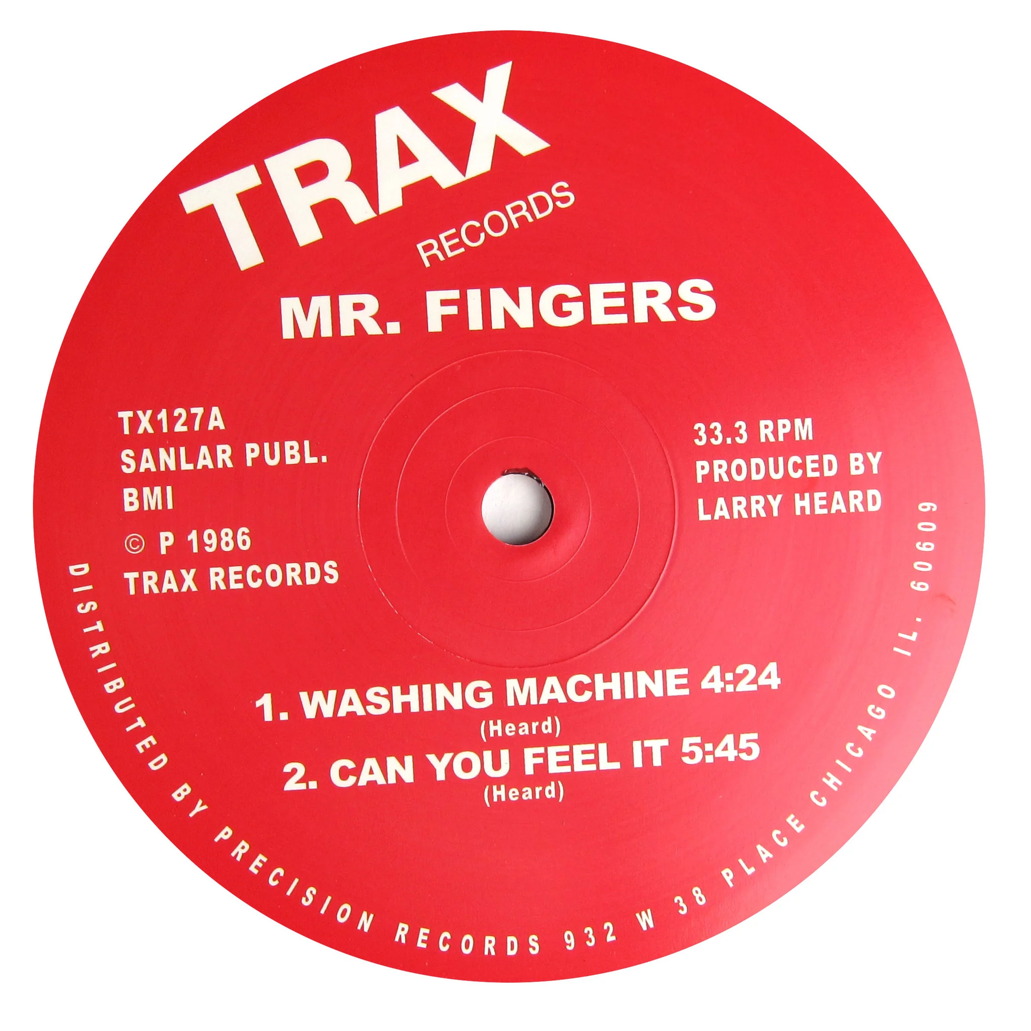 Mr. Fingers: Washing Machine / Beyond The Clouds Vinyl (Larry Heard) 12"