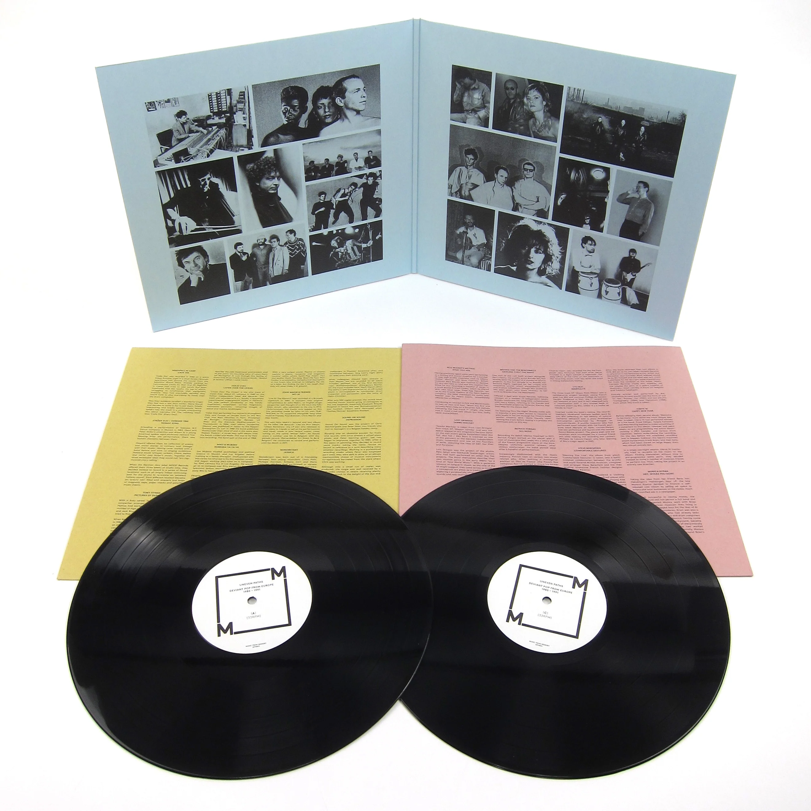 Music From Memory: Uneven Paths - Deviant Pop From Europe 1980-91 Vinyl 2LP - Image 3