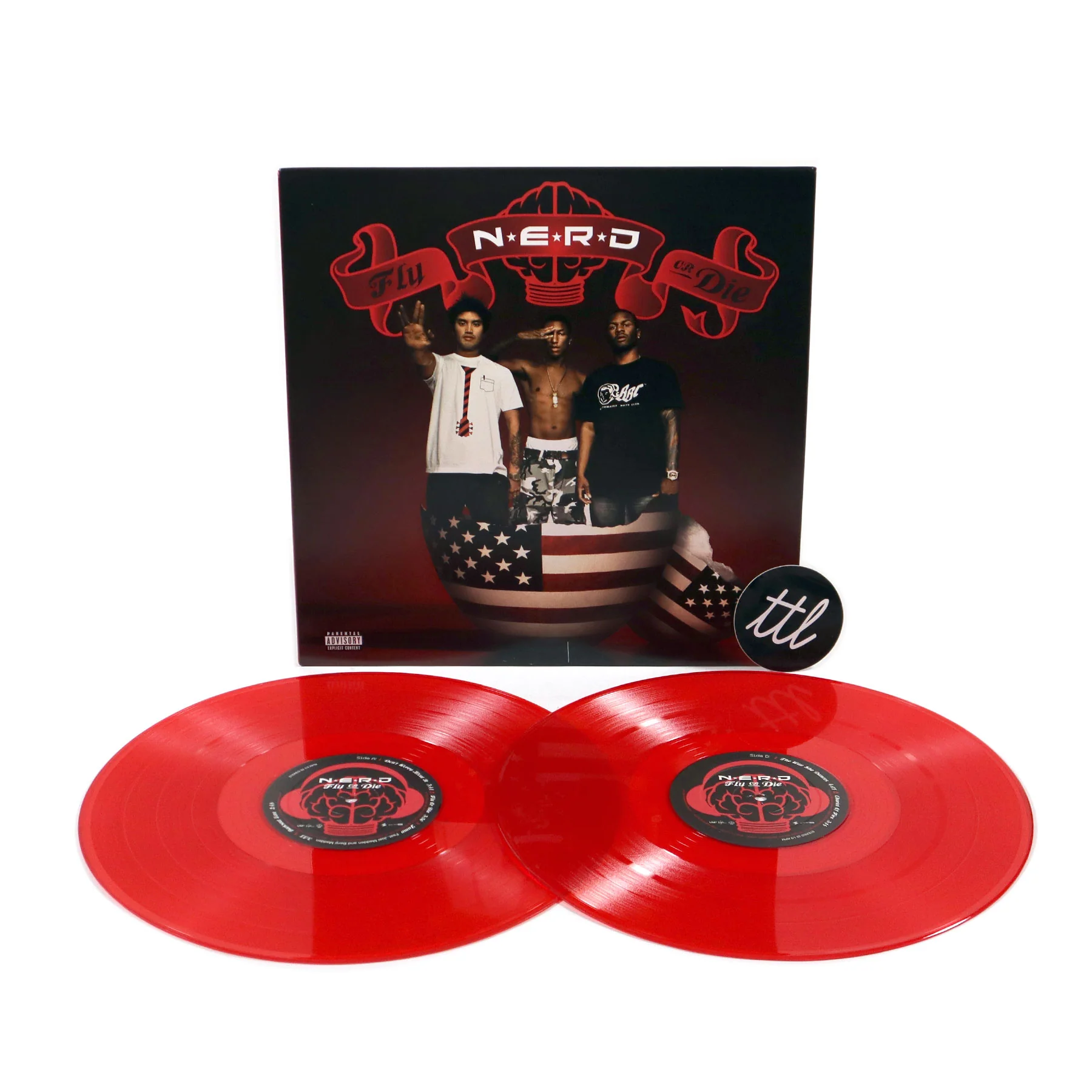 N.E.R.D: Fly Or Die (Colored Vinyl) Vinyl 2LP - Image 2